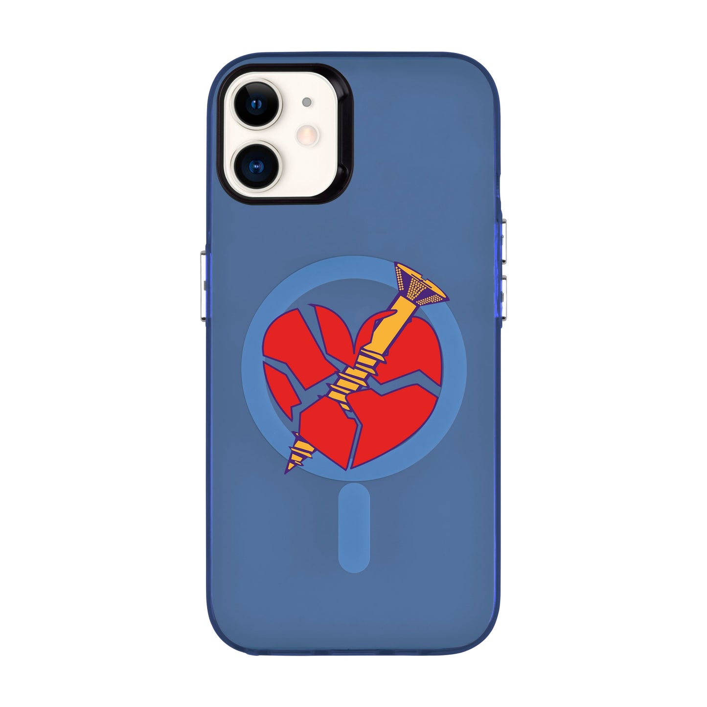 BROKEN HEART-iPhone 11 Hold Kılıf MagSafe Özellikli