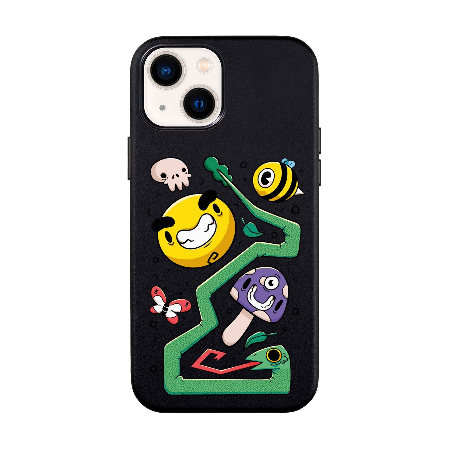 NADUR-iPhone 14 Leather Kılıf