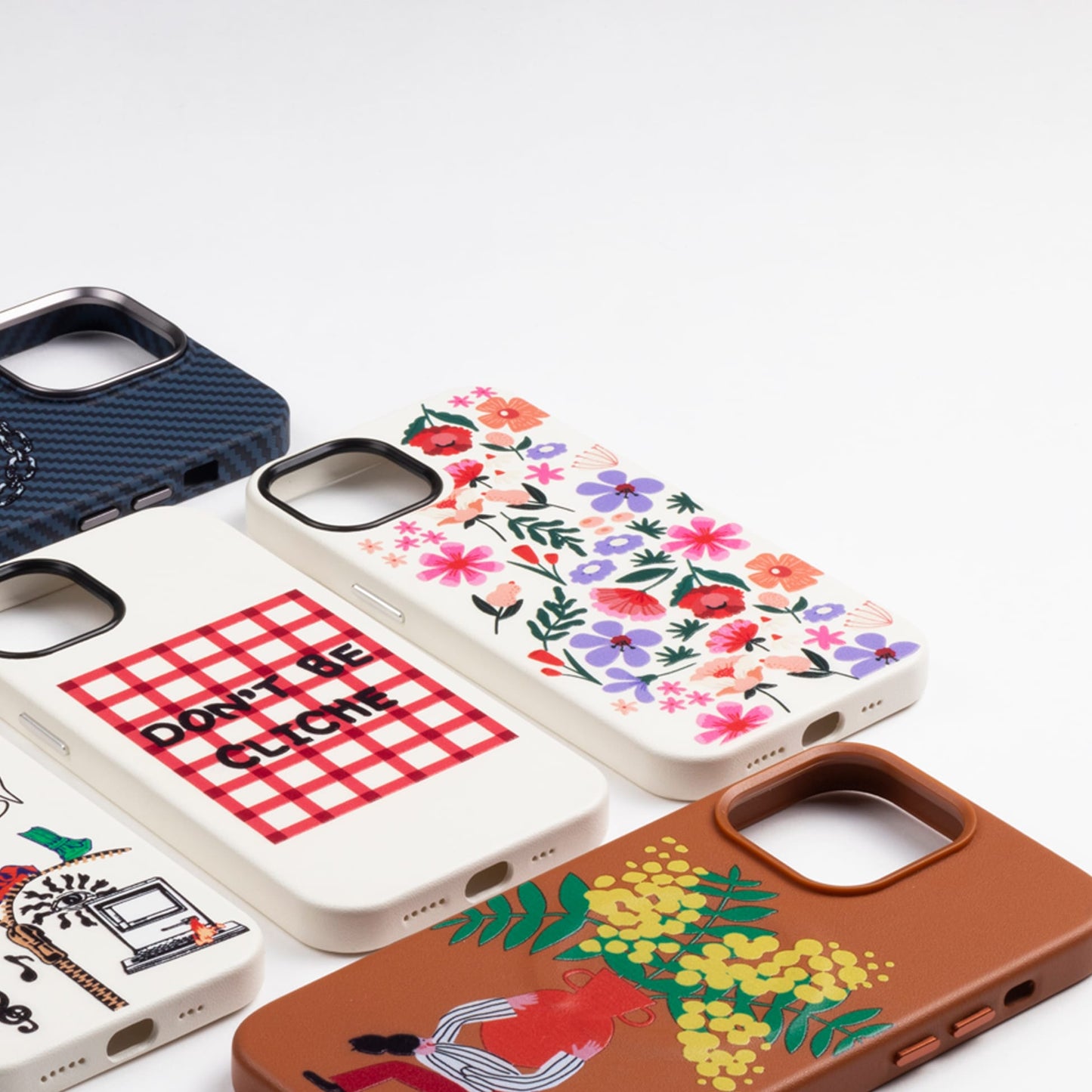 GRACIOUS-iPhone 14 Leather Kılıf