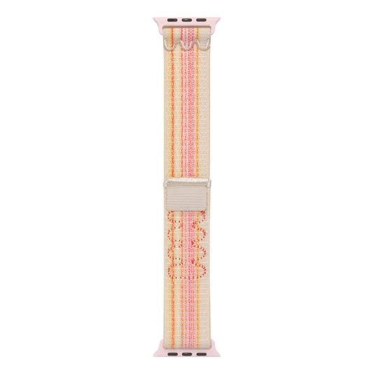 Apple Watch Sewing Kordon-Pembe
