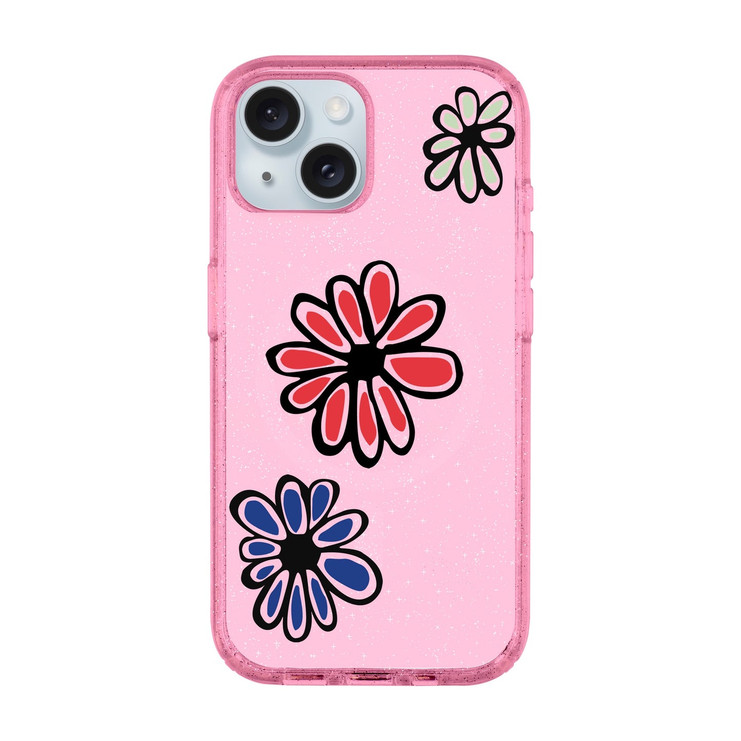 FLORIST-iPhone 15 Plus Shiny Kılıf MagSafe Özellikli