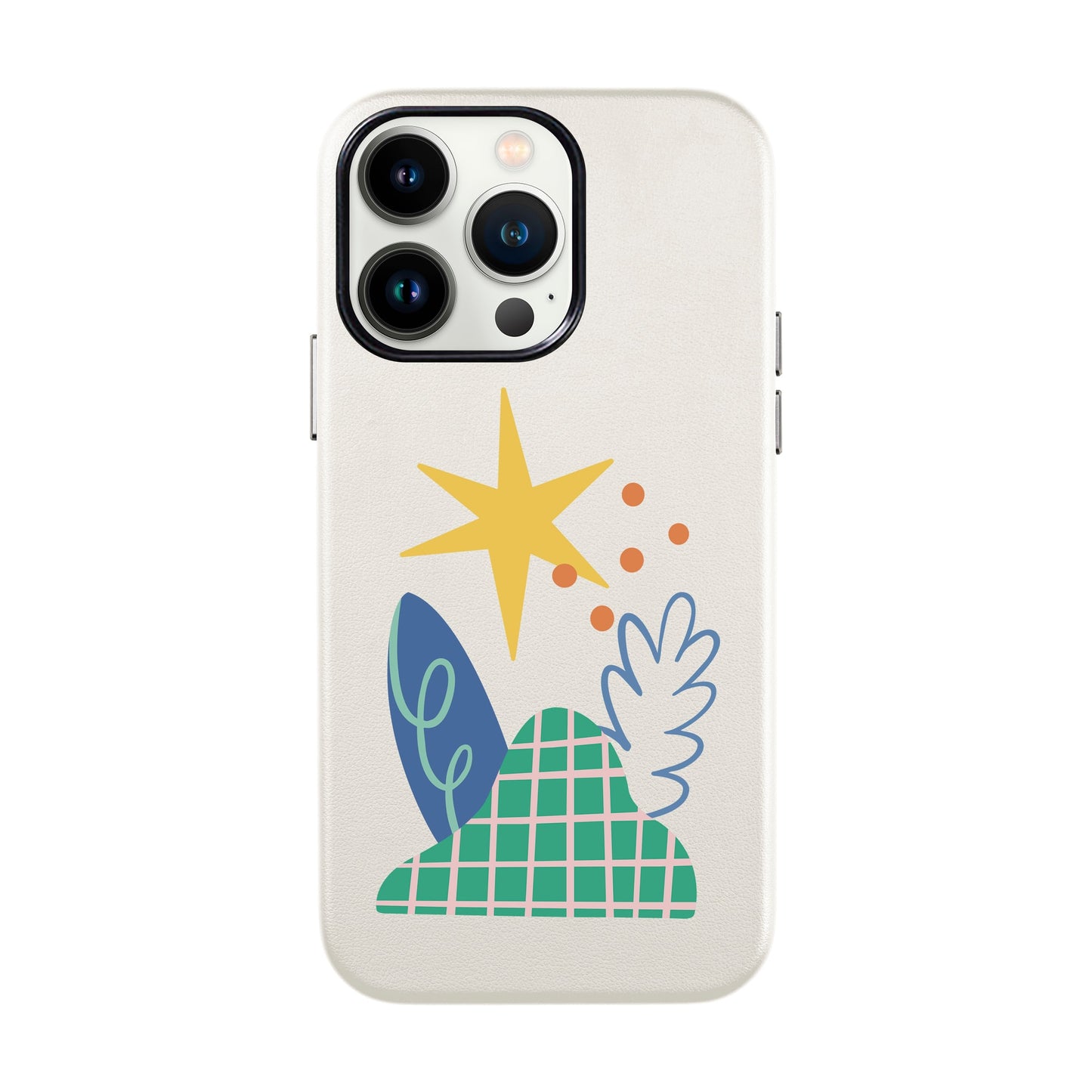 LITTLE NATURE-iPhone 13 Pro Leather Kılıf