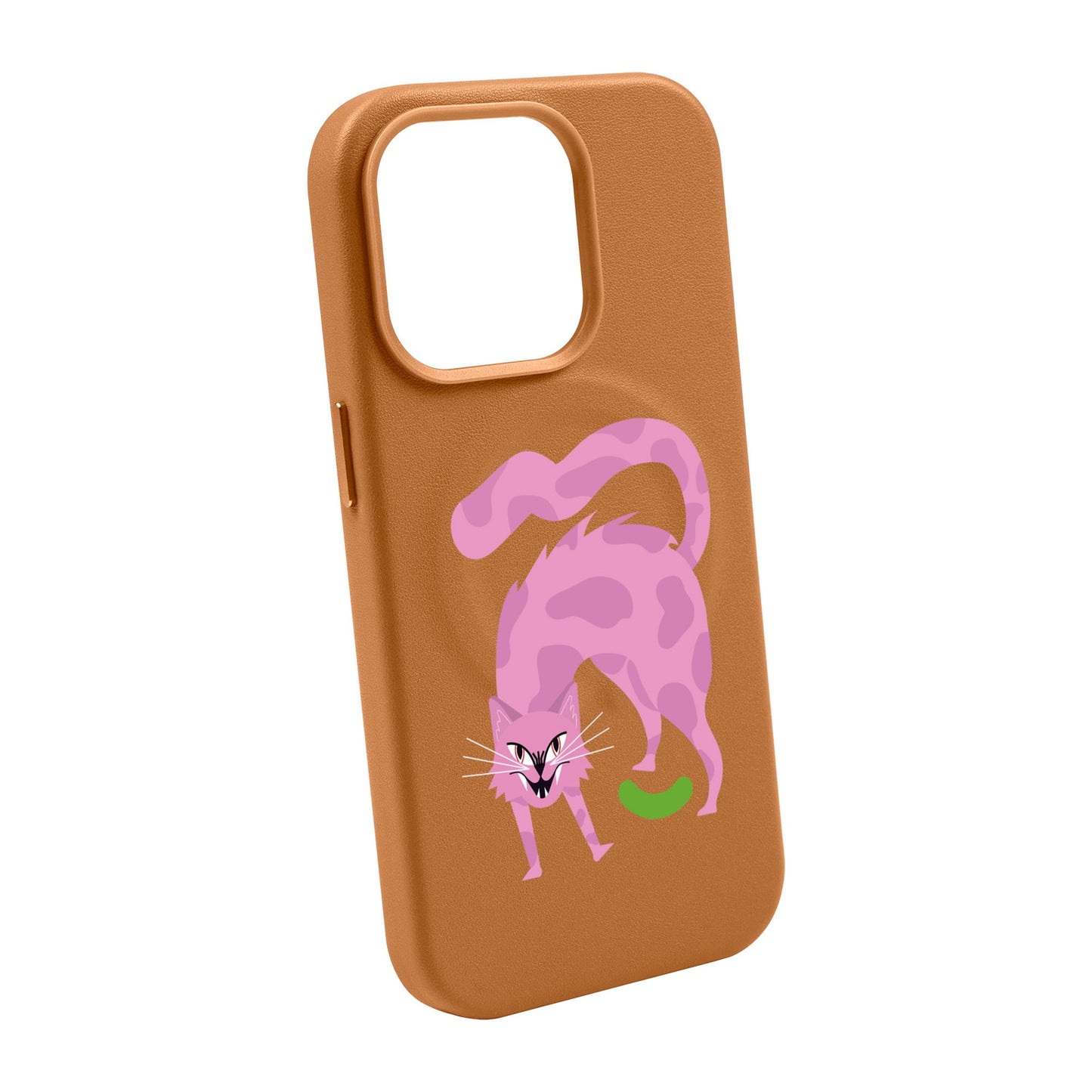 GRUMBLEPAWS-iPhone 14 Pro Max Leather Kılıf MagSafe Özellikli