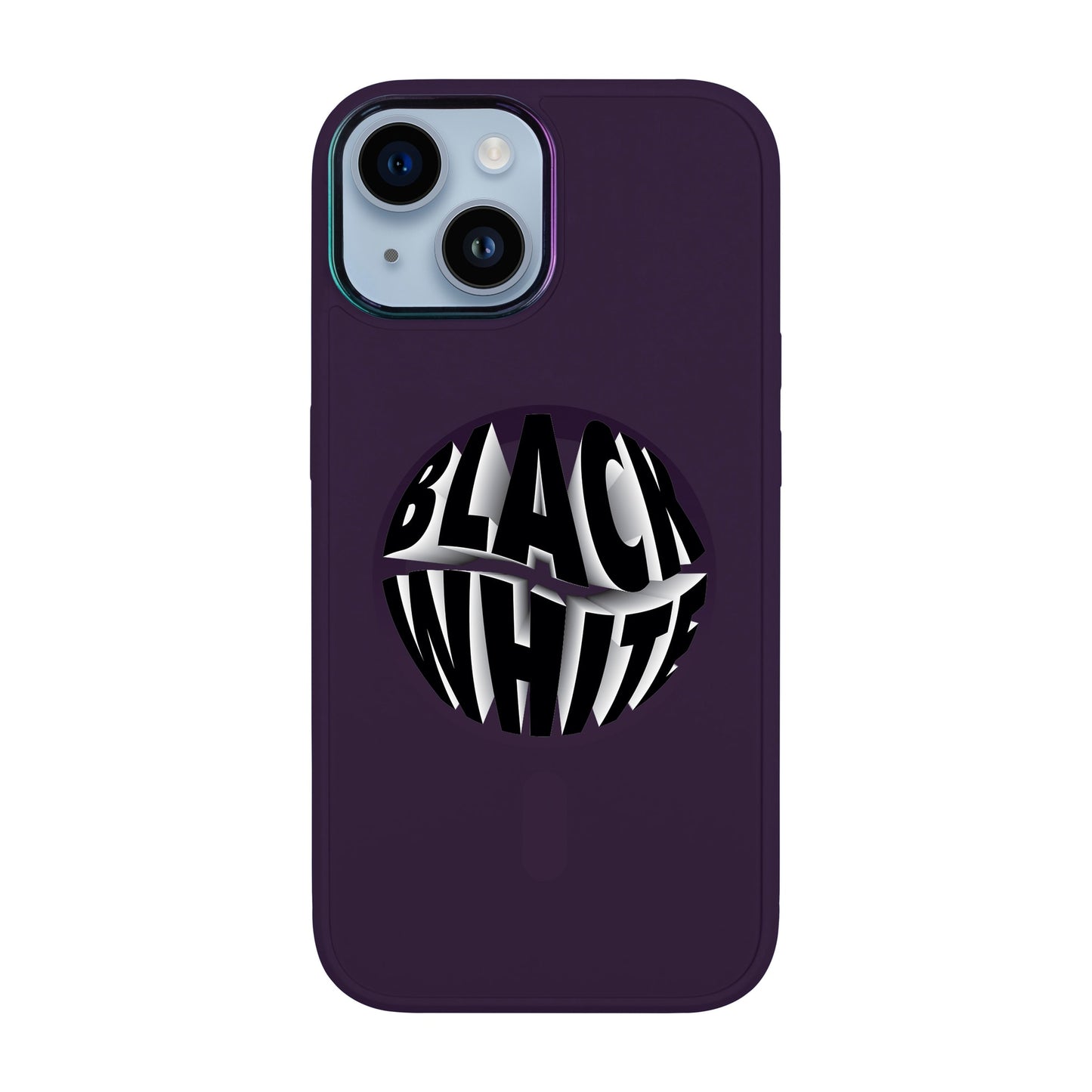 BLACK WHITE-iPhone 12 Vigor Kılıf MagSafe Özellikli