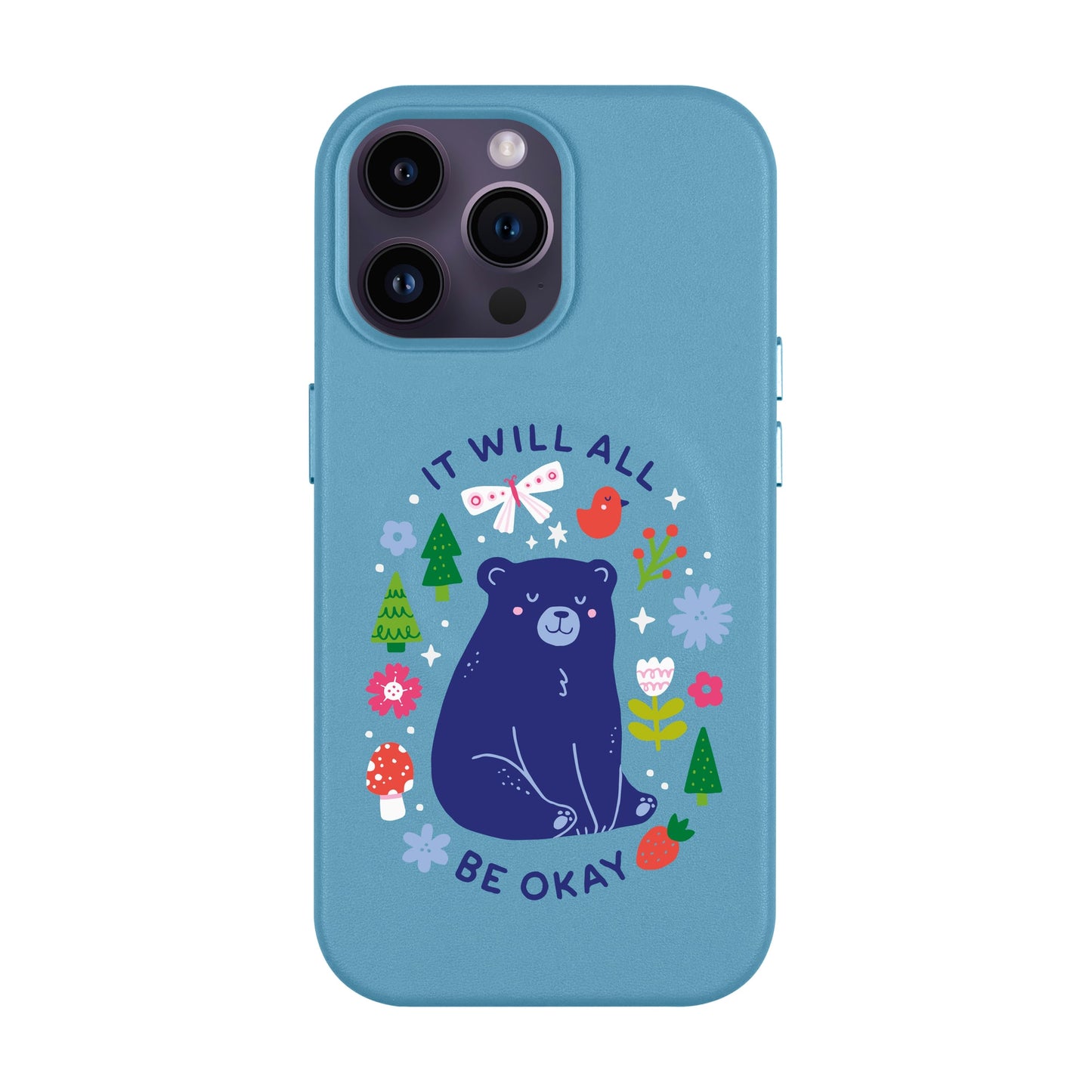 BE OKEY-iPhone 14 Pro Max Leather Kılıf MagSafe Özellikli