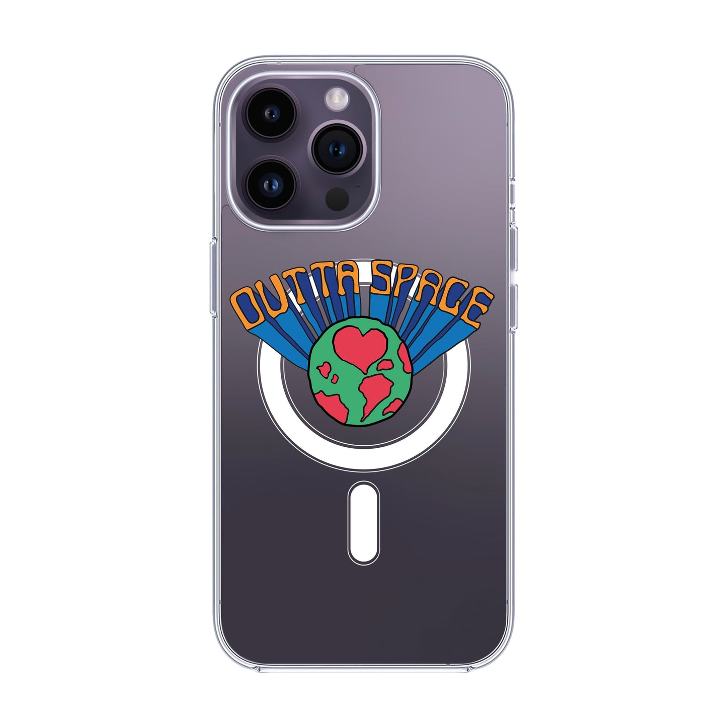 OUTTA SPACE-iPhone 14 Pro Max Solid Kılıf MagSafe Özellikli