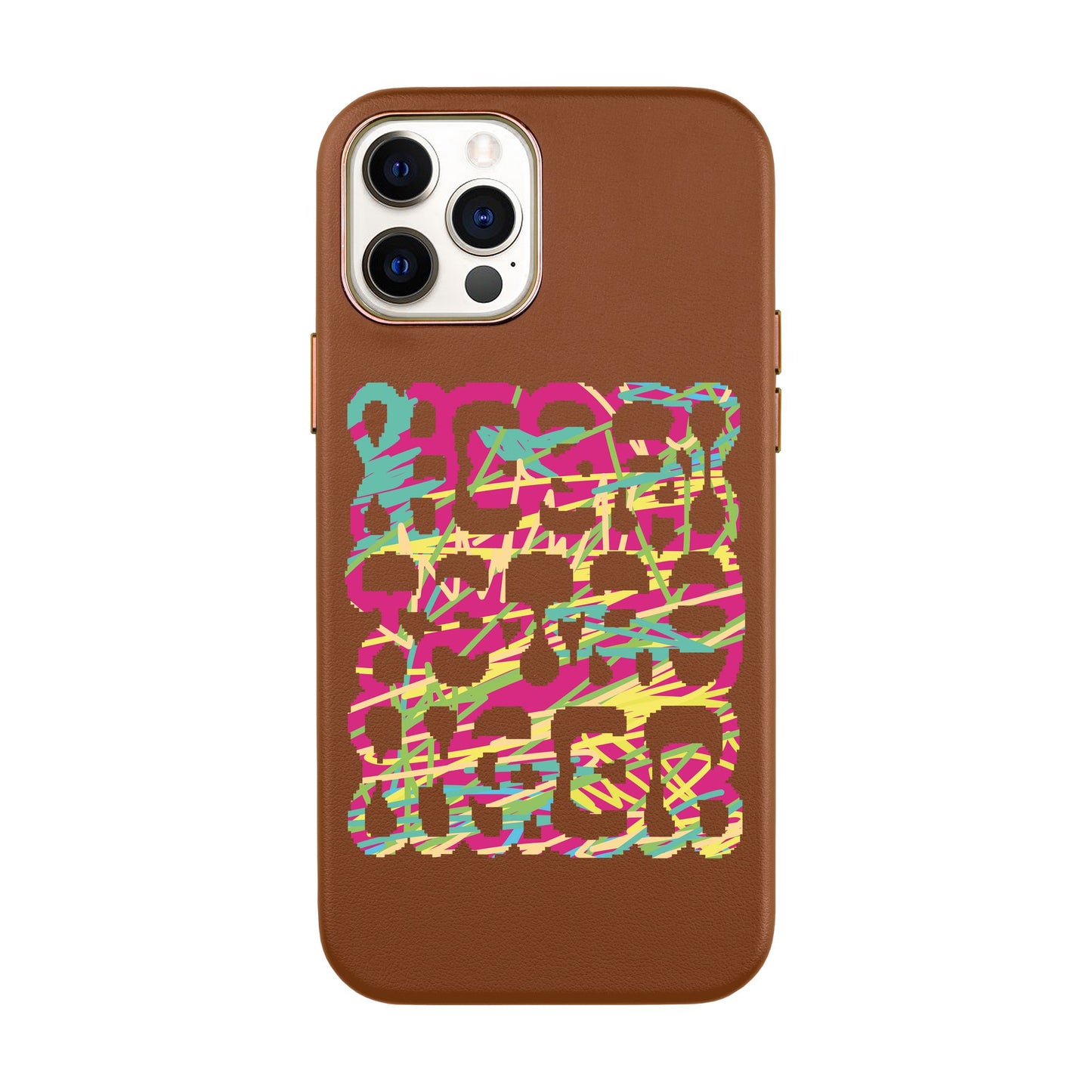 TETRIS-iPhone Xs Max Leather Kılıf