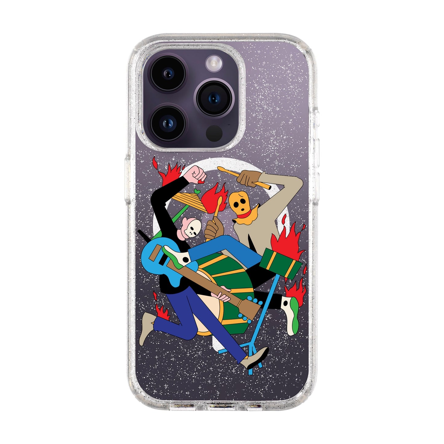 MONSTER MASH-iPhone 14 Pro Shiny Kılıf MagSafe Özellikli
