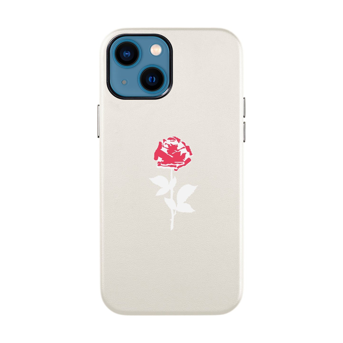 NATUREL ROSE-iPhone 14 Leather Kılıf