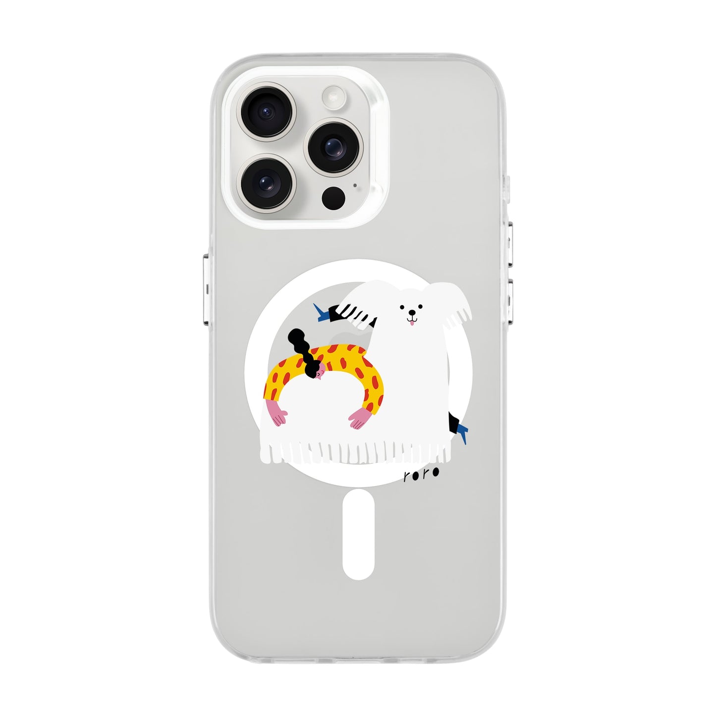 FANCY DOG-iPhone 15 Pro Max Hold Kılıf MagSafe Özellikli