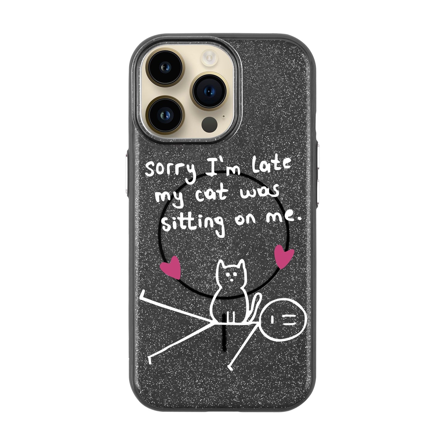 SORRY I'M LATE-iPhone 14 Pro Max Radiant Kılıf MagSafe Özellikli