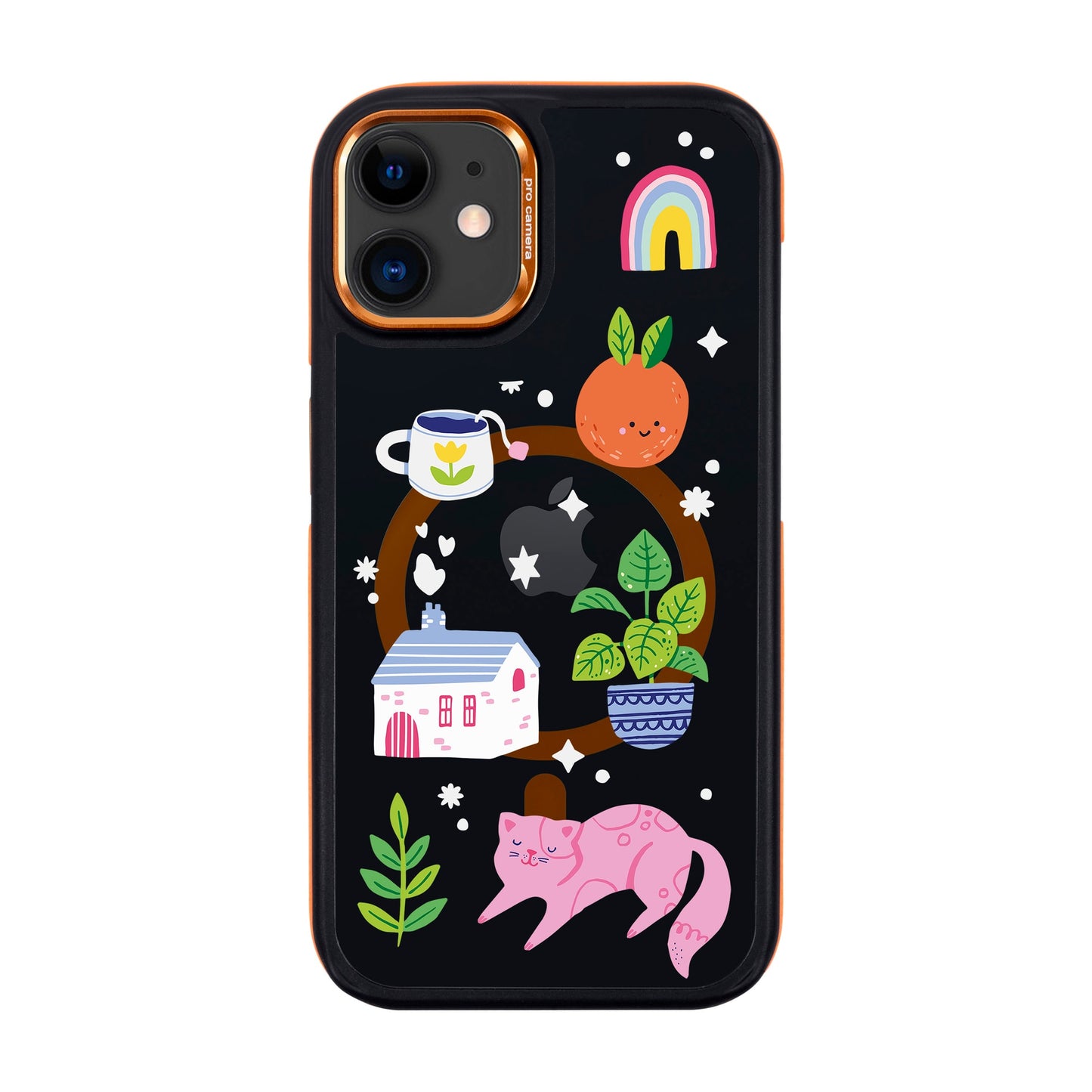 FRESH SPRING-iPhone 11 Dark Kılıf MagSafe Özellikli