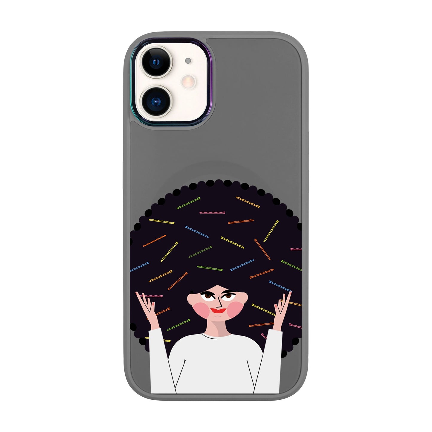 TANGLES OF HAPPINESS-iPhone 12 Vigor Kılıf MagSafe Özellikli