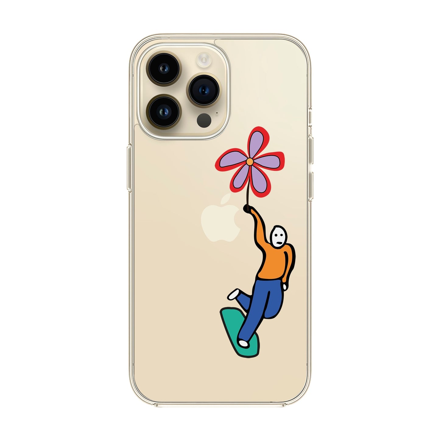 SKATEBOARDER-iPhone 15 Pro Max Solid Kılıf