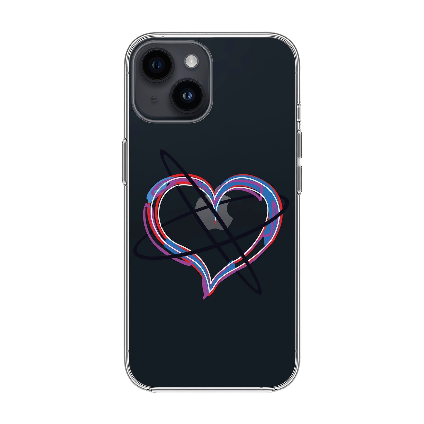 HEART ATTACK-iPhone 14 Solid Kılıf