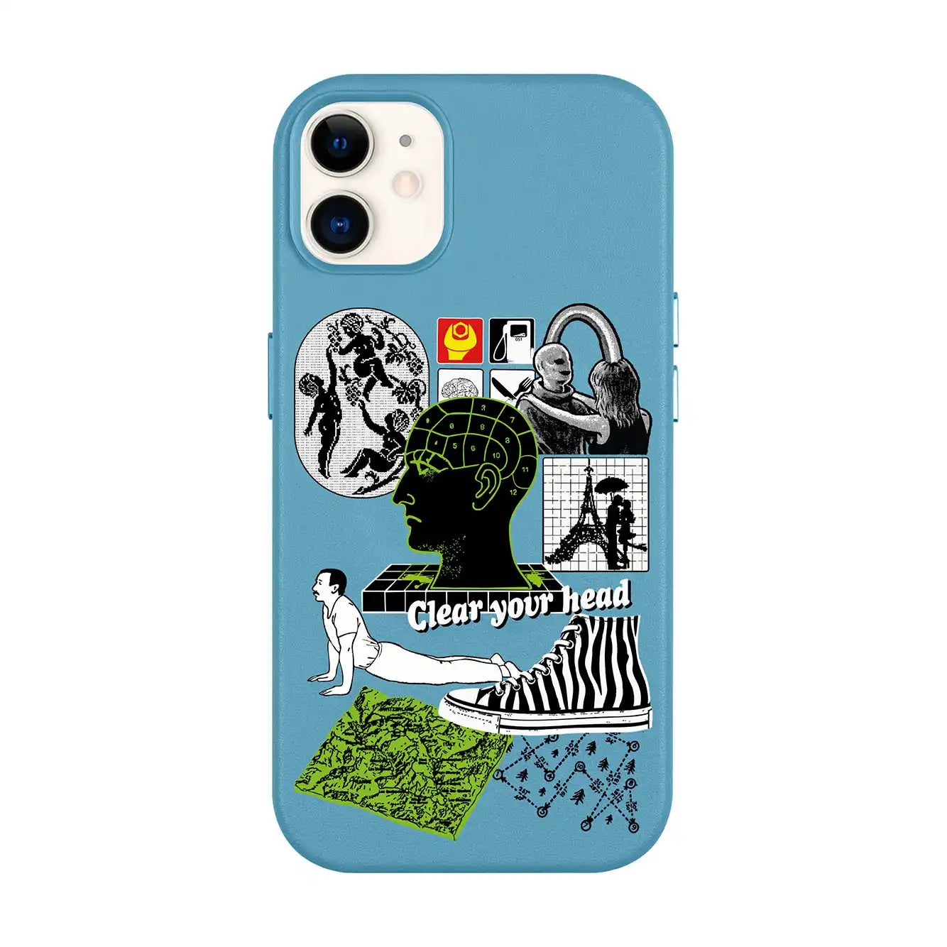 CLEAR YOUR HEAD-iPhone 11 Leather Kılıf MagSafe Özellikli