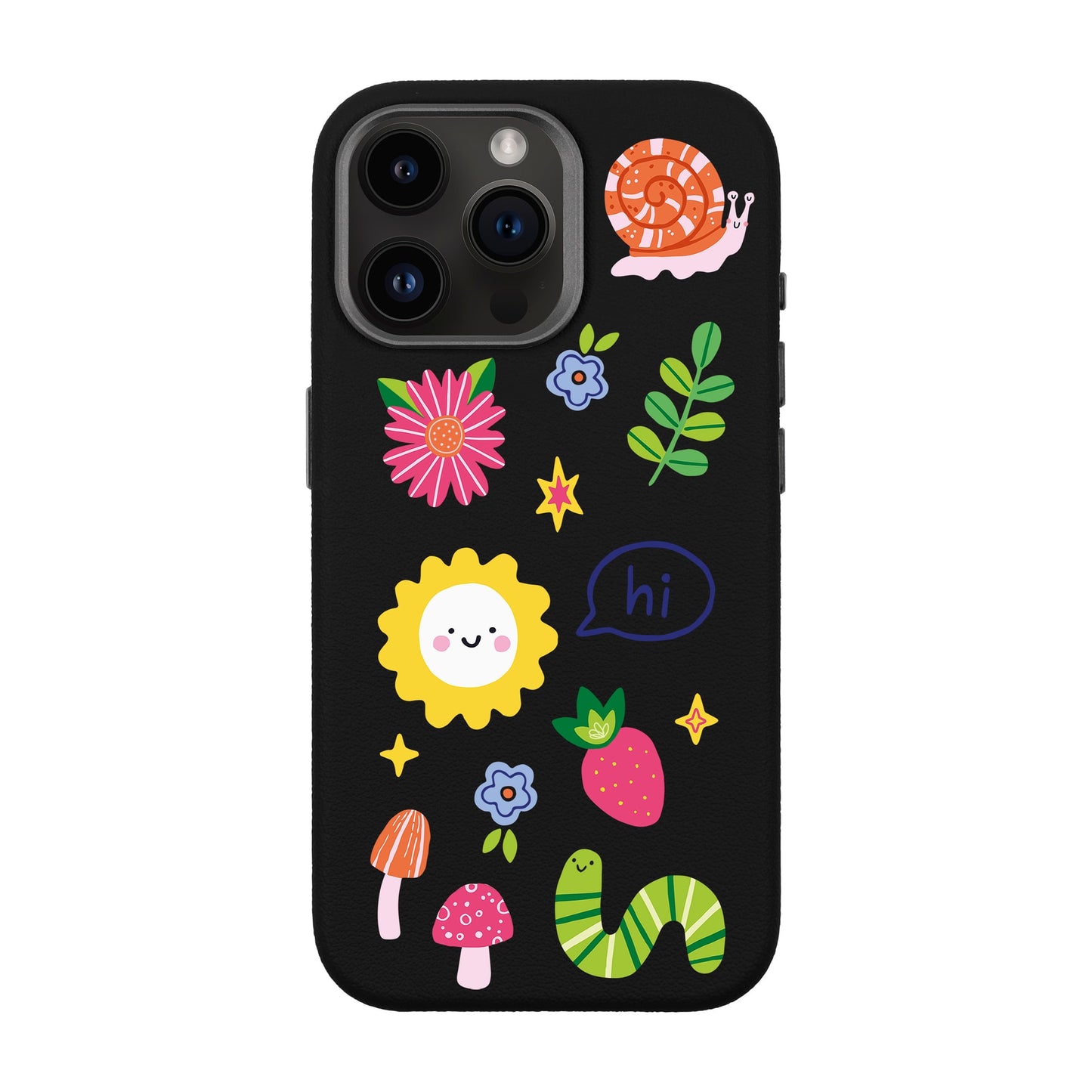 HELLO NATURE-iPhone 14 Pro Max Leather Premium Kılıf MagSafe Özellikli