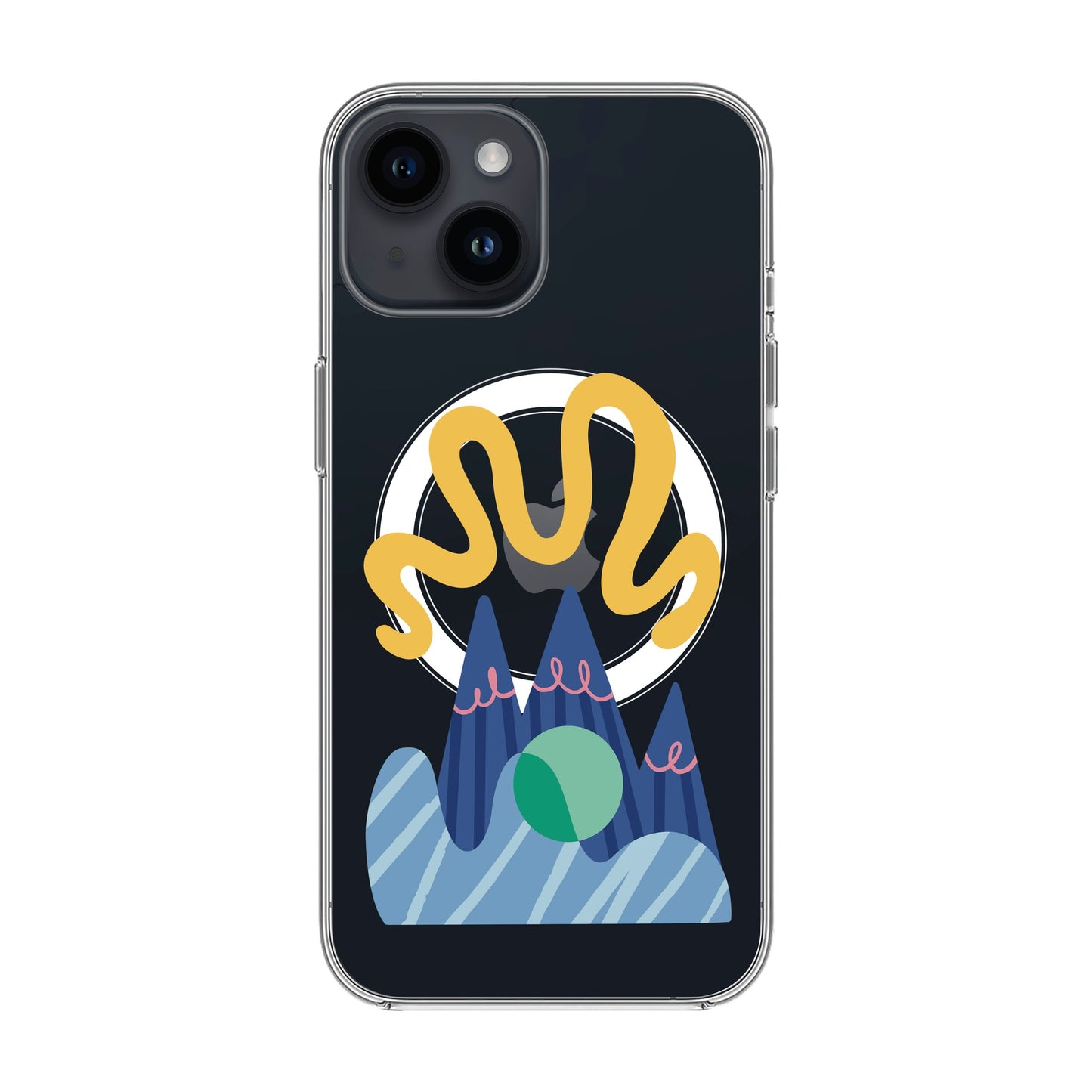 MOUNTAIN-iPhone 13 Pro Max Solid Kılıf MagSafe Özellikli