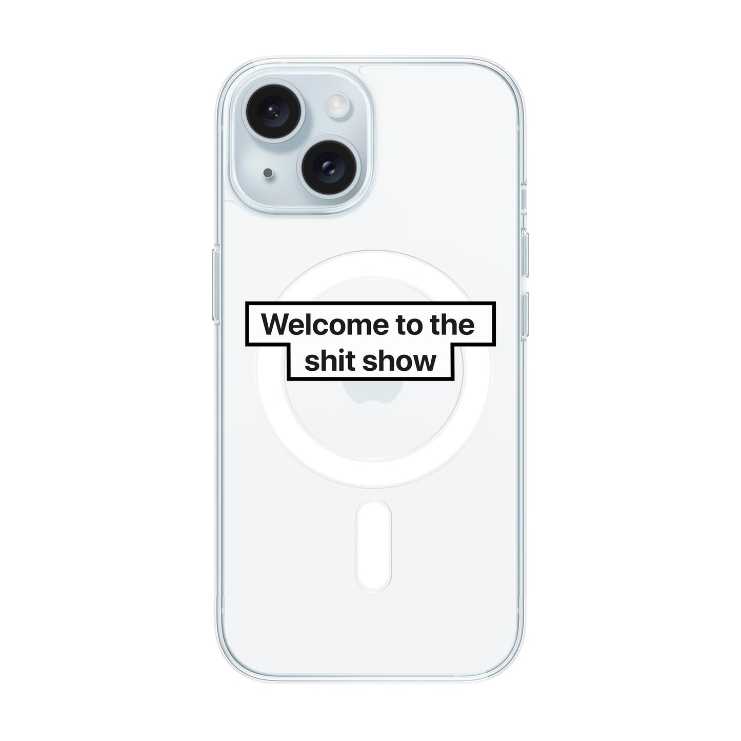WELCOME-iPhone 15 Solid Kılıf MagSafe Özellikli