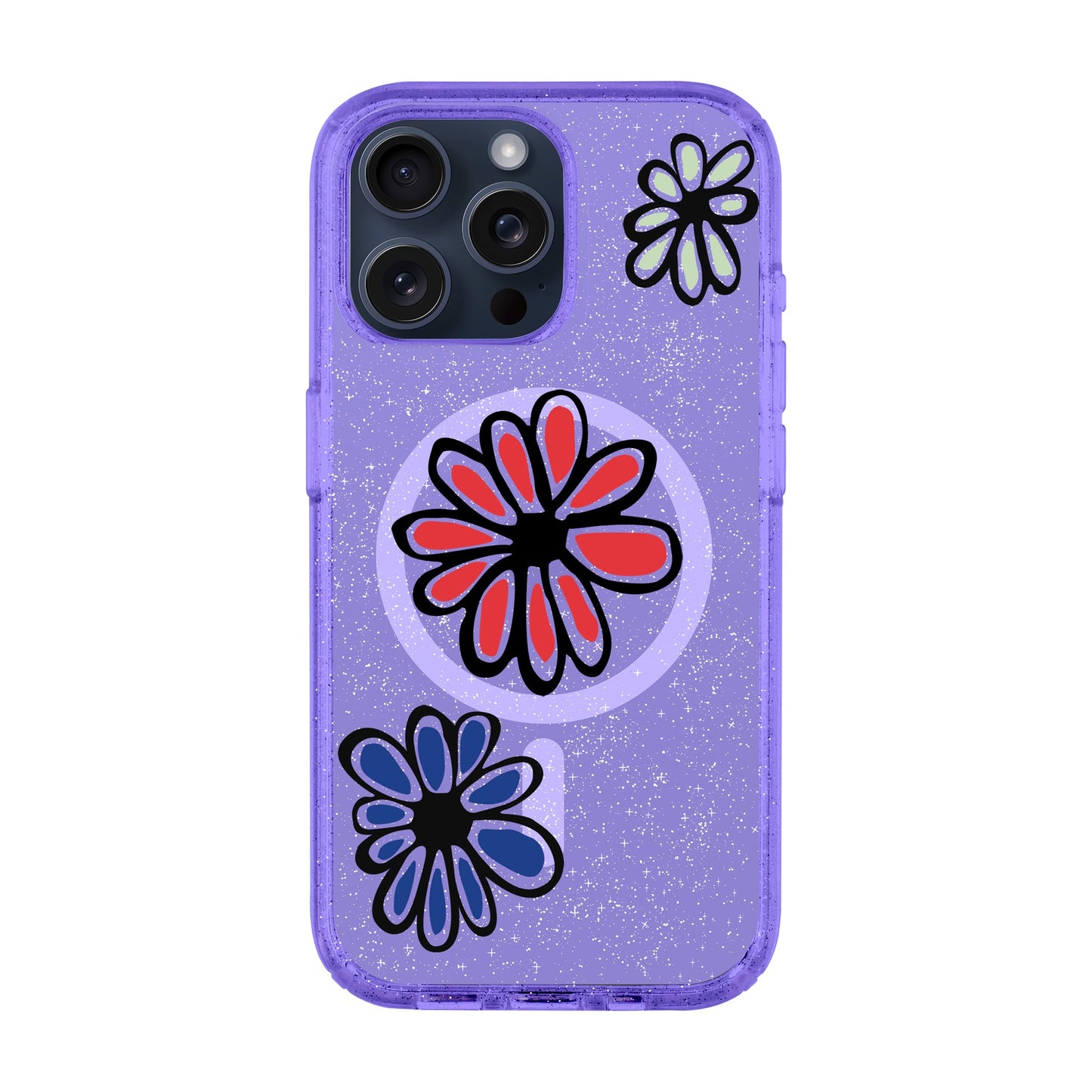 FLORIST-iPhone 15 Pro Max Shiny Kılıf MagSafe Özellikli