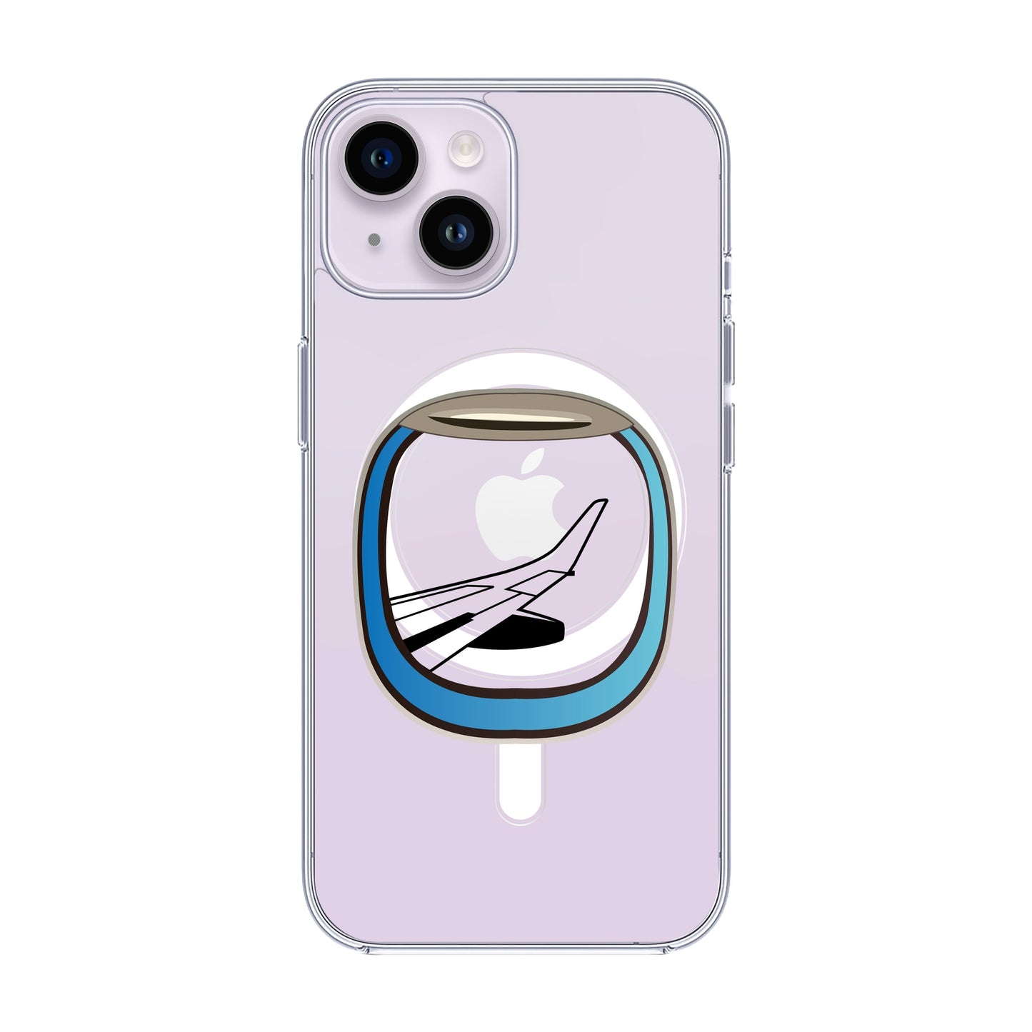 AIRCRAFT WINDOW-iPhone 11 Solid Kılıf MagSafe Özellikli