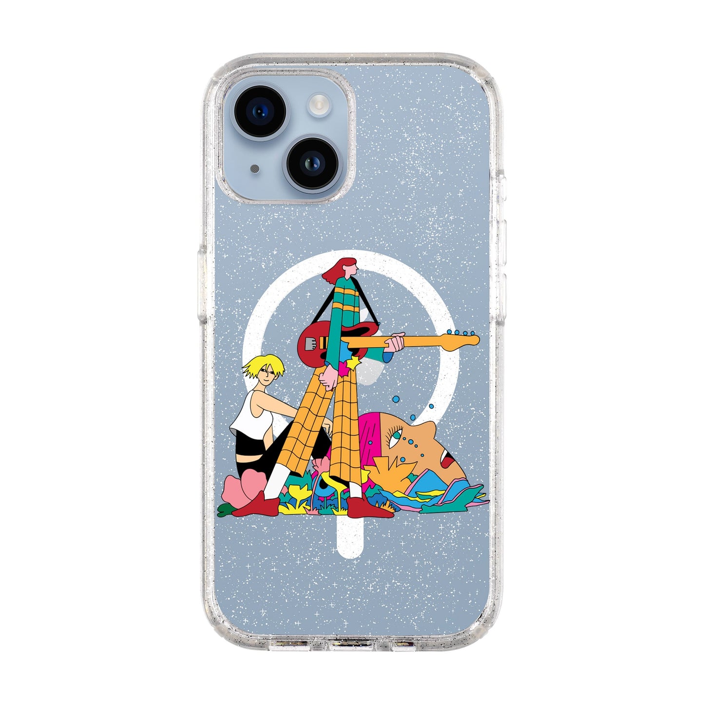 HER BAND-iPhone 14 Shiny Kılıf MagSafe Özellikli