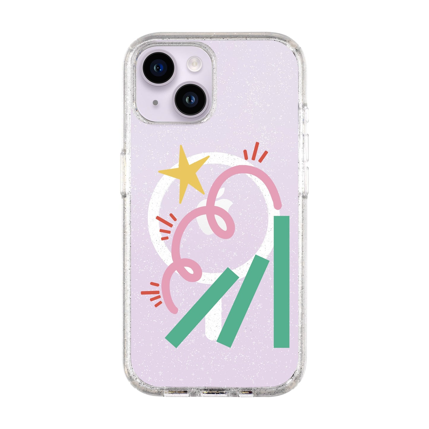 DOMINO-iPhone 14 Shiny Kılıf MagSafe Özellikli