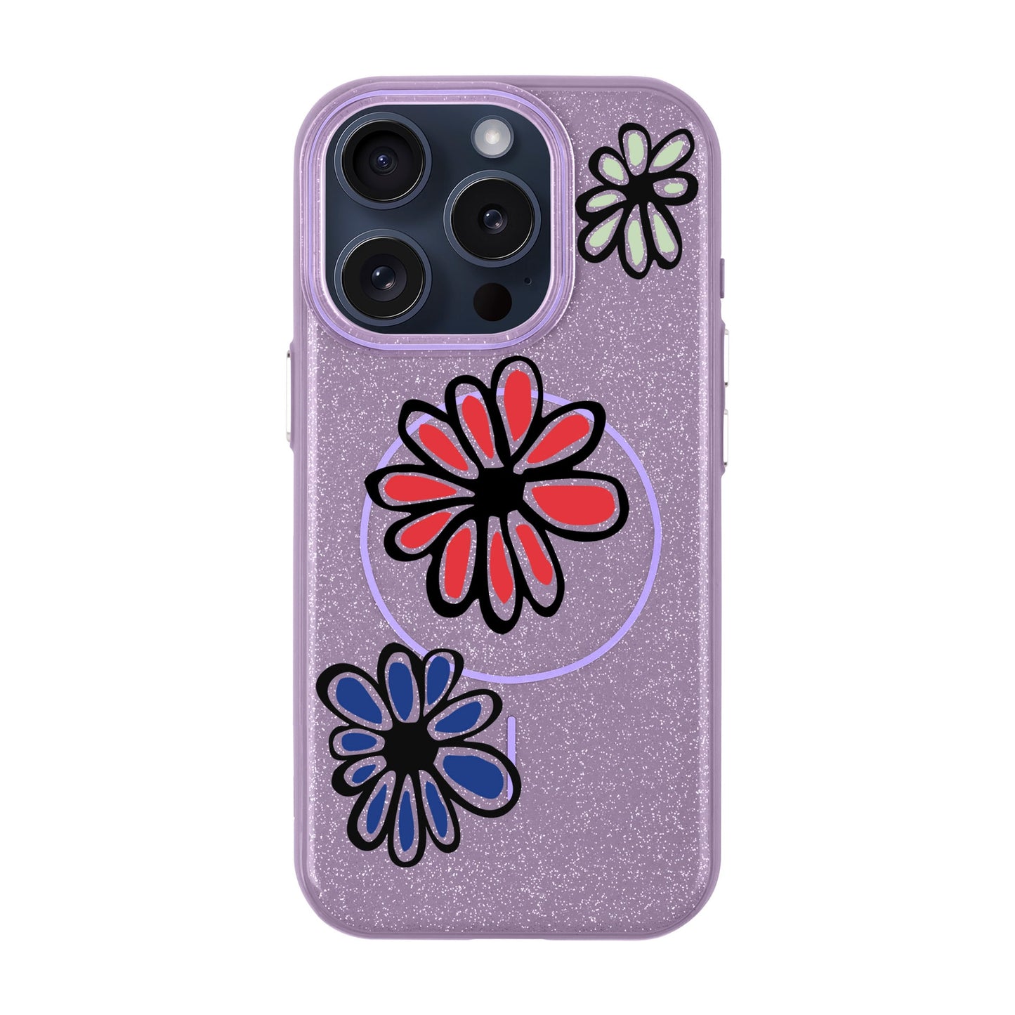 FLORIST-iPhone 15 Pro Radiant Kılıf MagSafe Özellikli