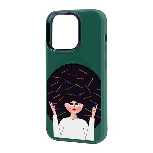 TANGLES OF HAPPINESS-Vigor Kılıf MagSafe Özellikli - iPhone 13