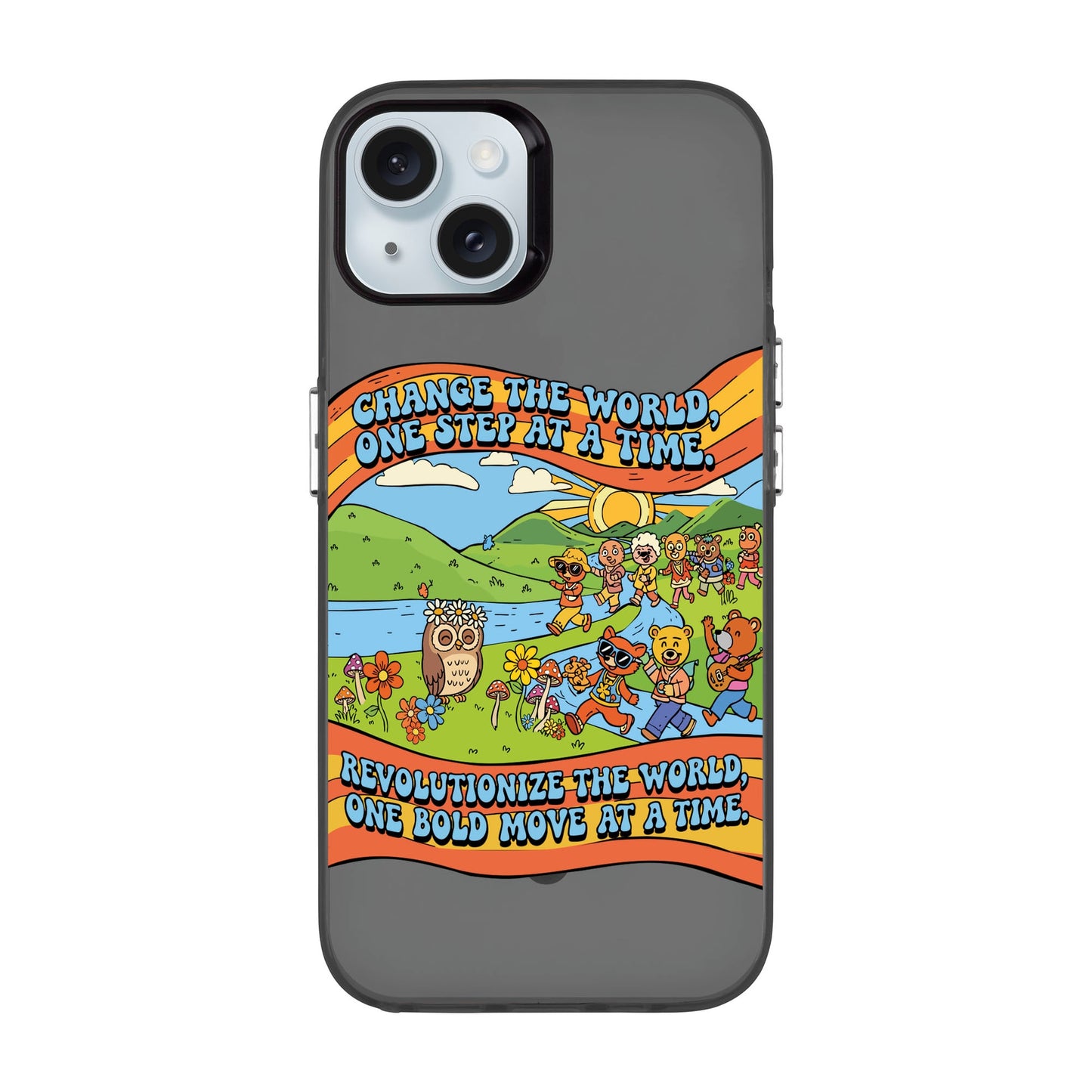 CHANGE THE WORLD-iPhone 15 Plus Hold Kılıf MagSafe Özellikli
