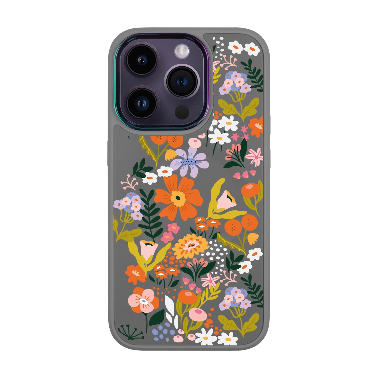 FLOWER-iPhone 13 Pro Vigor Kılıf MagSafe Özellikli