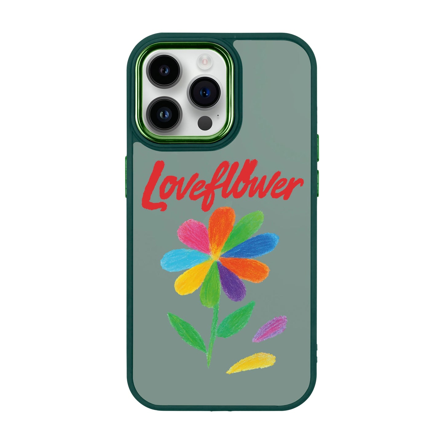 LOVE FLOWER-iPhone 14 Pro Max Proof Kılıf