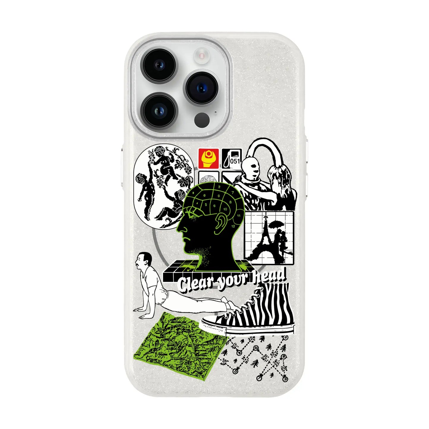 CLEAR YOUR HEAD-iPhone 14 Pro Max Radiant Kılıf MagSafe Özellikli