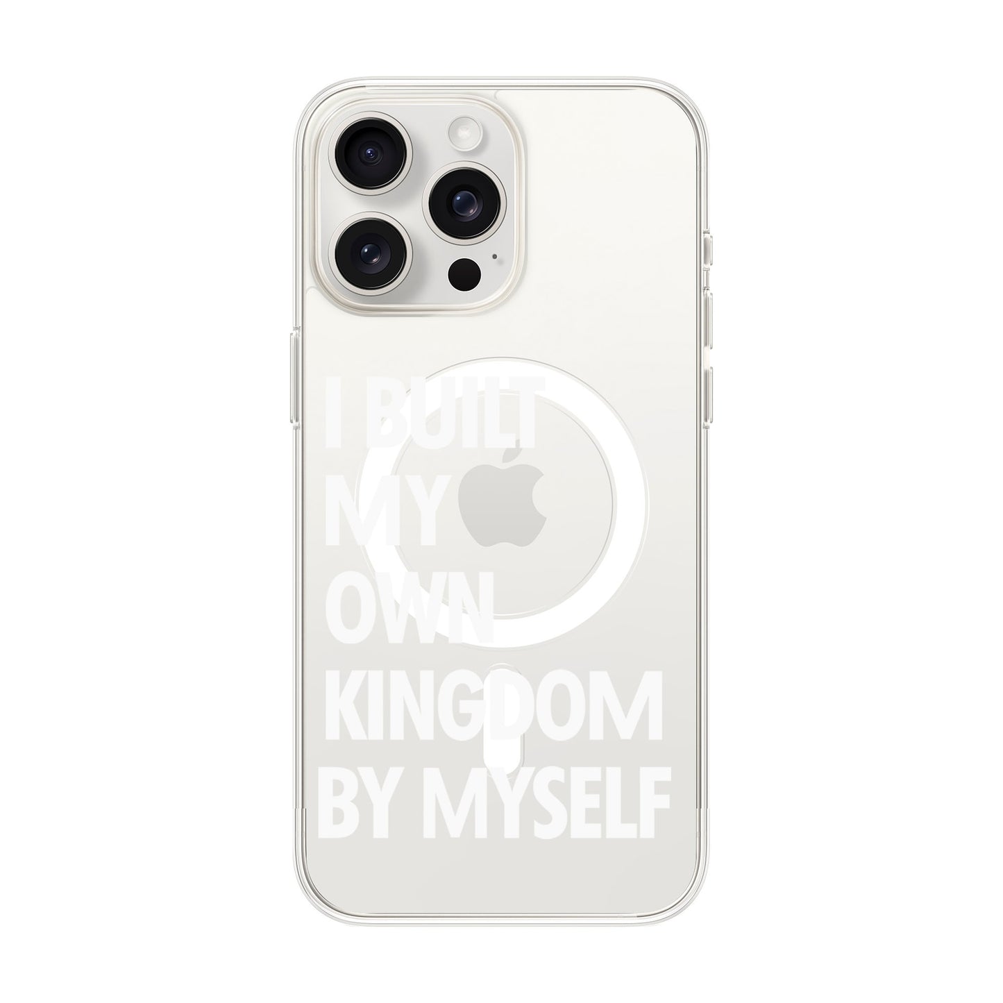 KINGDOM-iPhone 15 Pro Max Solid Kılıf MagSafe Özellikli