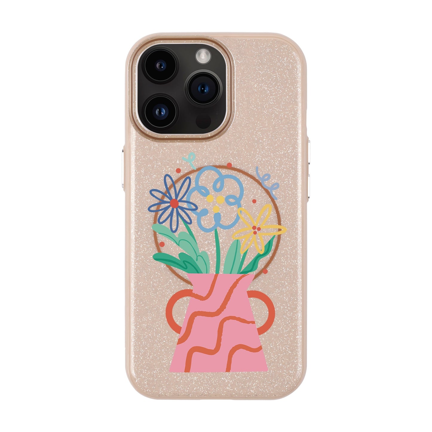 PINK VASE-iPhone 14 Pro Max Radiant Kılıf MagSafe Özellikli