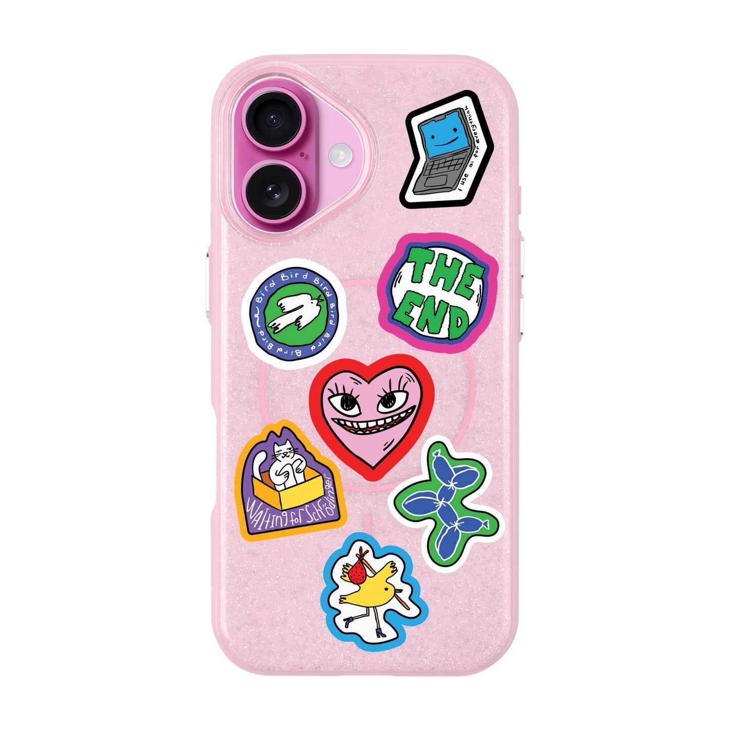 TŌTEN STICKERZ-iPhone 16 Plus Radiant Kılıf MagSafe Özellikli