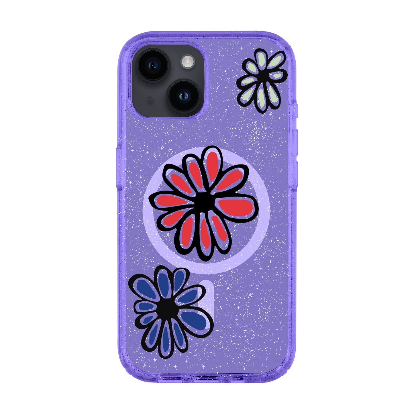 FLORIST-iPhone 13 Shiny Kılıf MagSafe Özellikli