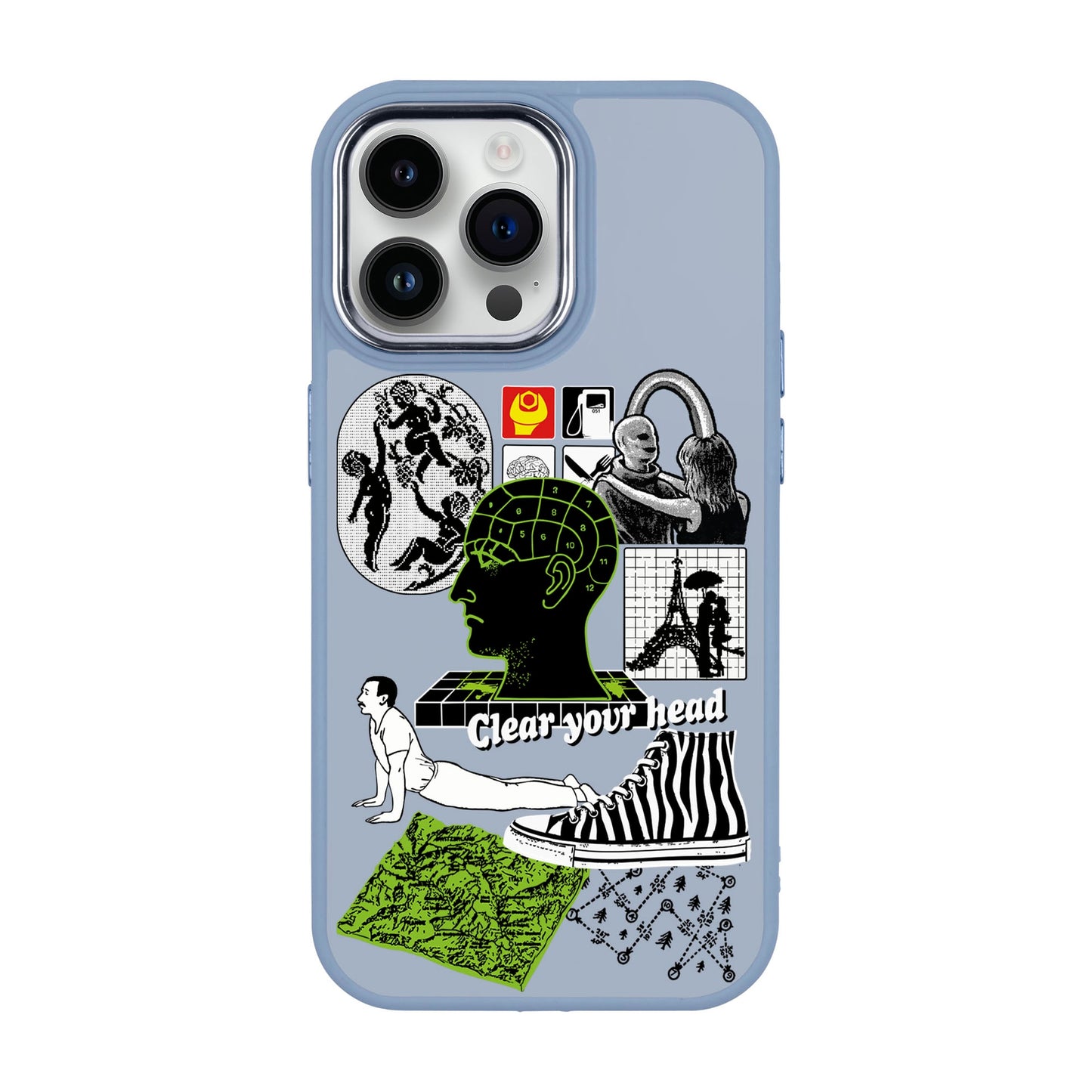 CLEAR YOUR HEAD-iPhone 14 Pro Max Proof Kılıf
