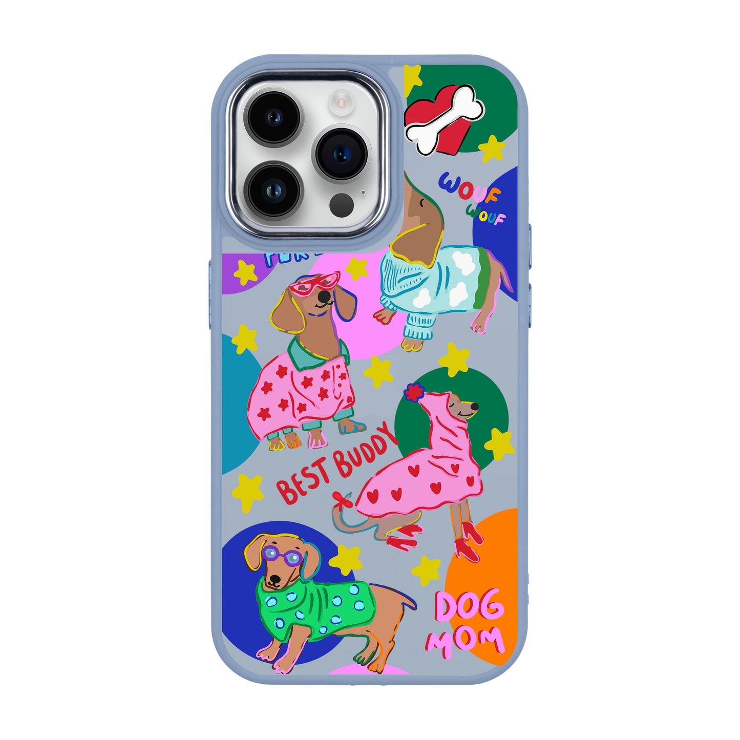 DOG MOM-iPhone 14 Pro Max Proof Kılıf