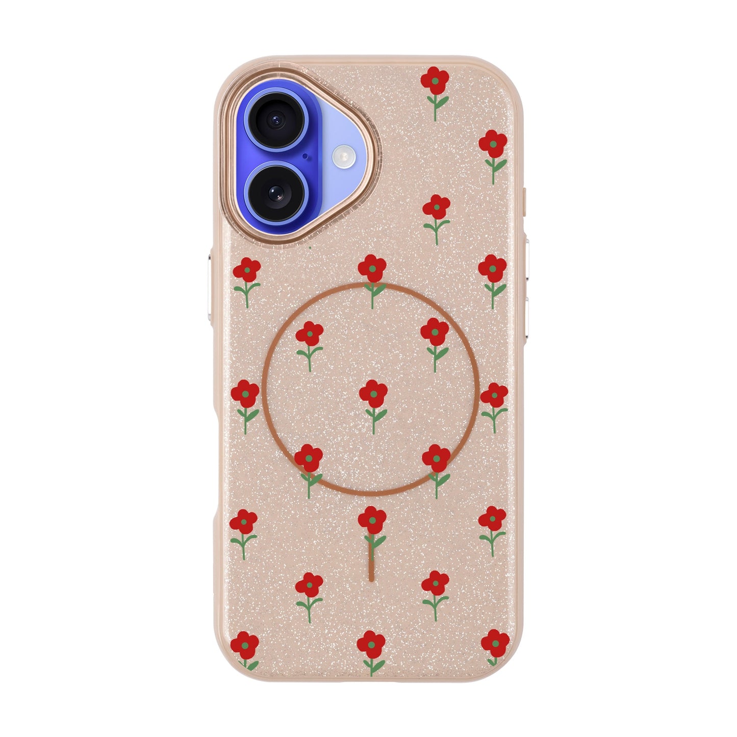 FLOWER POWER-iPhone 16 Plus Radiant Kılıf MagSafe Özellikli