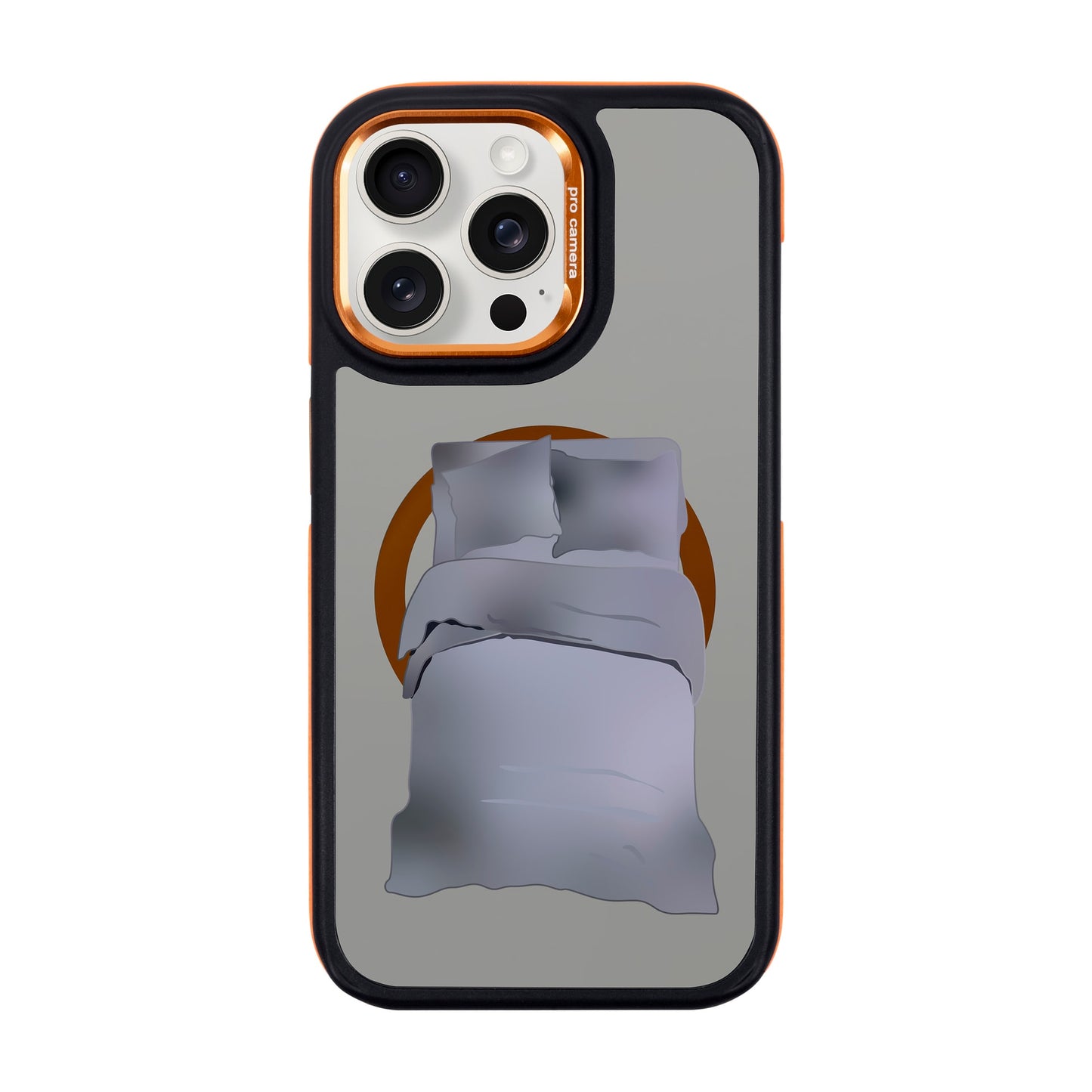 MATTRESS-iPhone 15 Pro Max Dark Kılıf MagSafe Özellikli