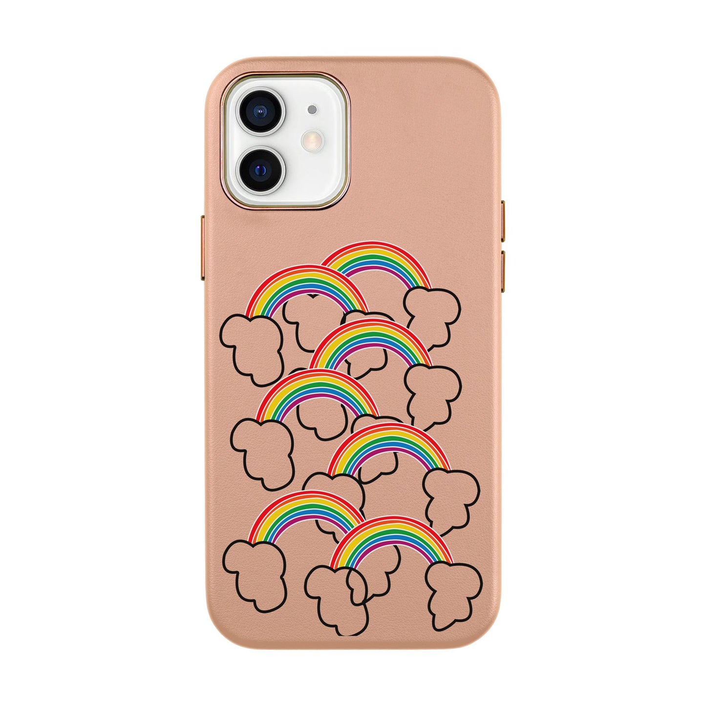 FLYING CLOUD-iPhone 14 Leather Kılıf