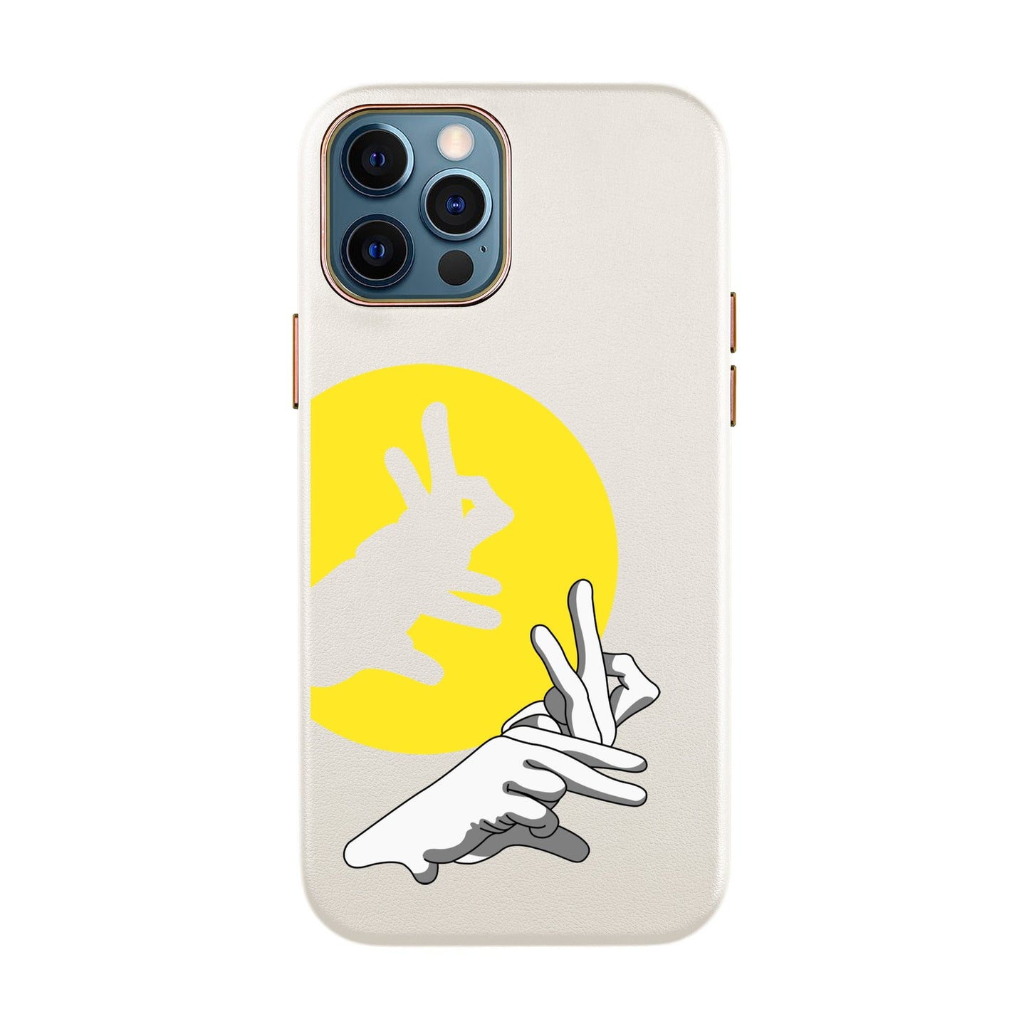 BUNNY-iPhone 12 Pro Max Leather Kılıf