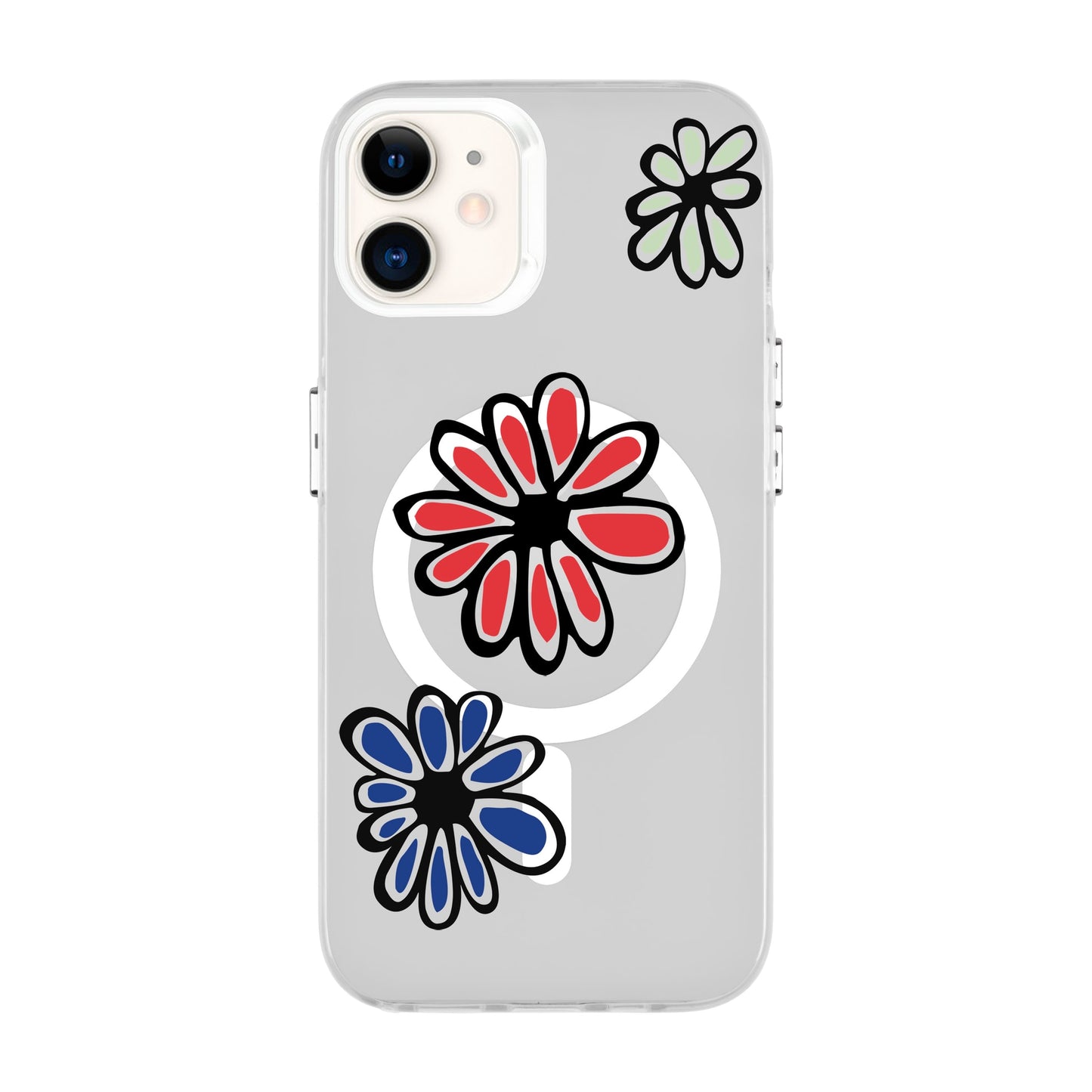 FLORIST-iPhone 11 Hold Kılıf MagSafe Özellikli