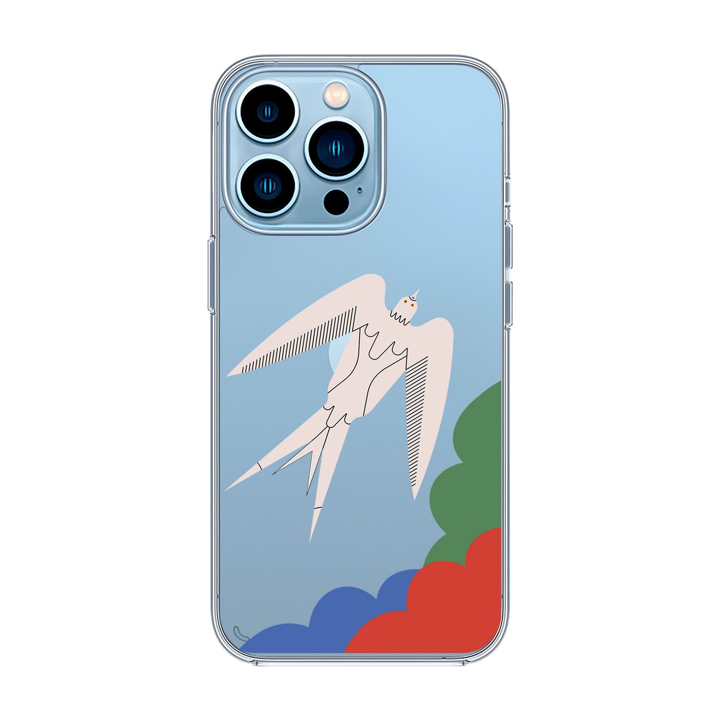 L’OISEAU LIBRE-iPhone XR Solid Kılıf