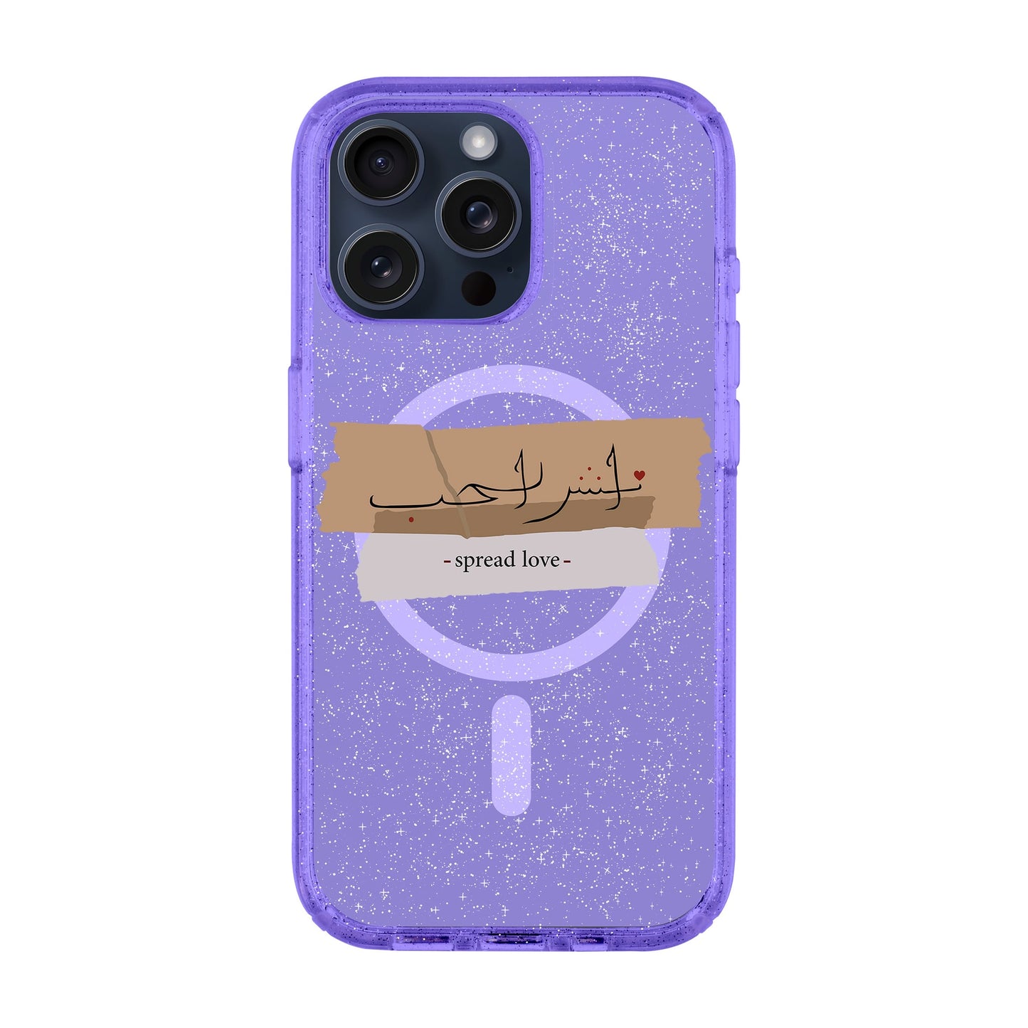 SPREAD LOVE-iPhone 15 Pro Max Shiny Kılıf MagSafe Özellikli