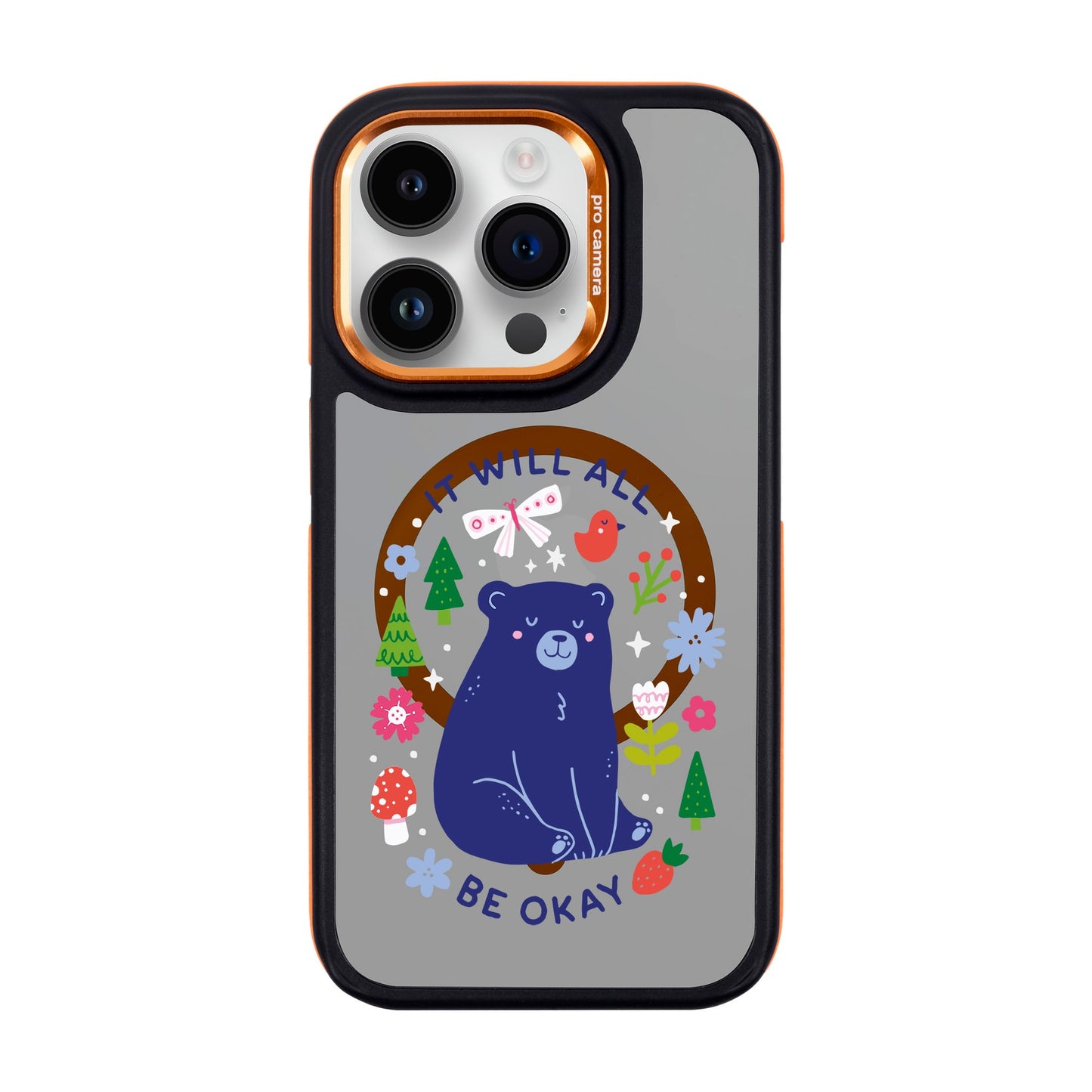BE OKAY-iPhone 14 Pro Dark Kılıf MagSafe Özellikli