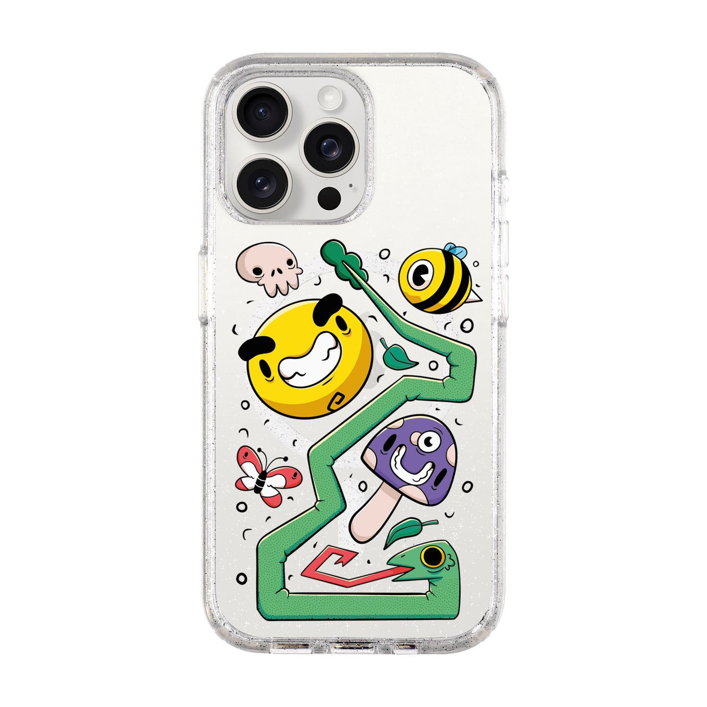 NADUR-iPhone 15 Pro Max Shiny Kılıf MagSafe Özellikli