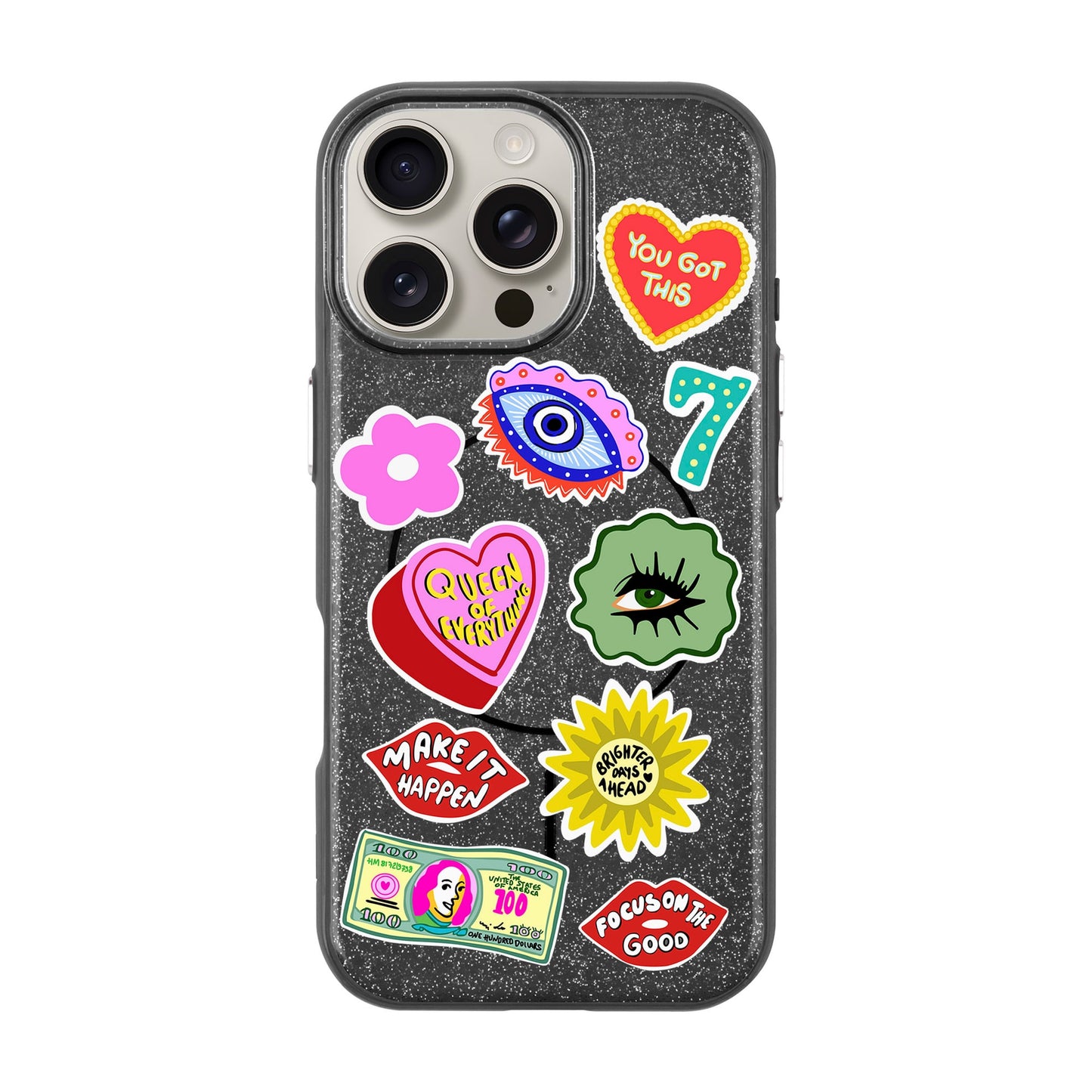 HM STICKERS-iPhone 16 Pro Max Radiant Kılıf MagSafe Özellikli