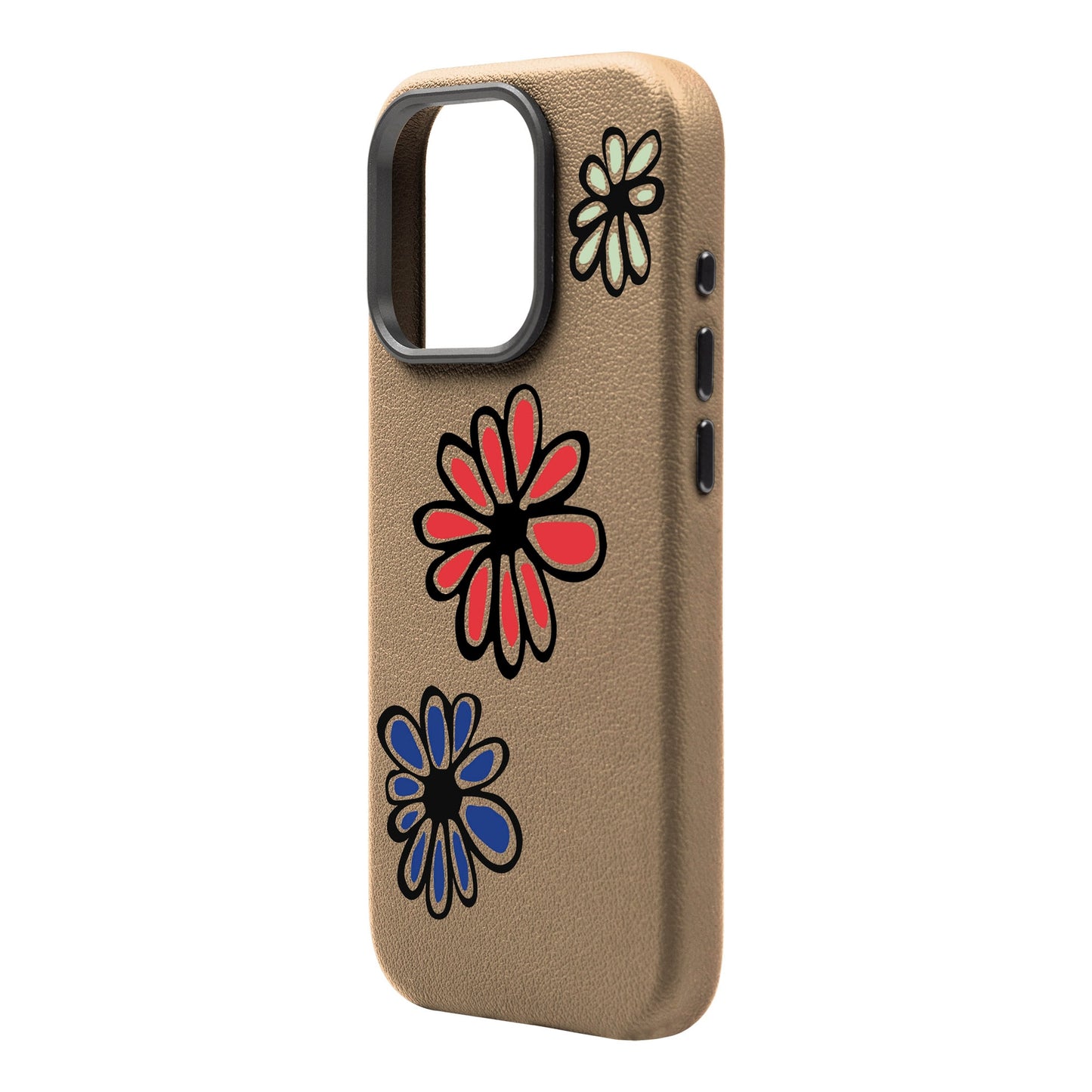 FLORIST-iPhone 16 Pro Max Leather Premium Kılıf MagSafe Özellikli